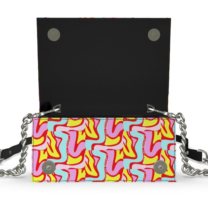 Leather Chain Purse