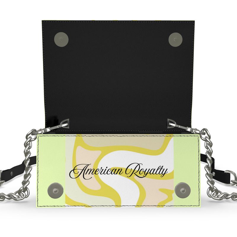 Leather Chain Purse