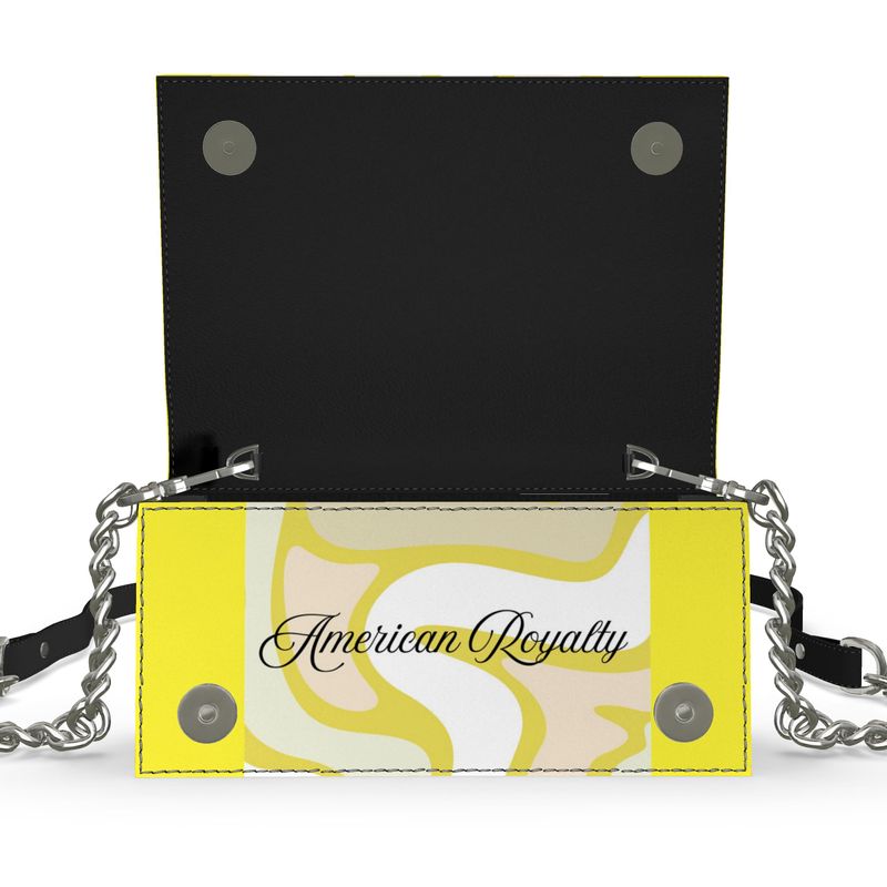 Leather Chain Purse