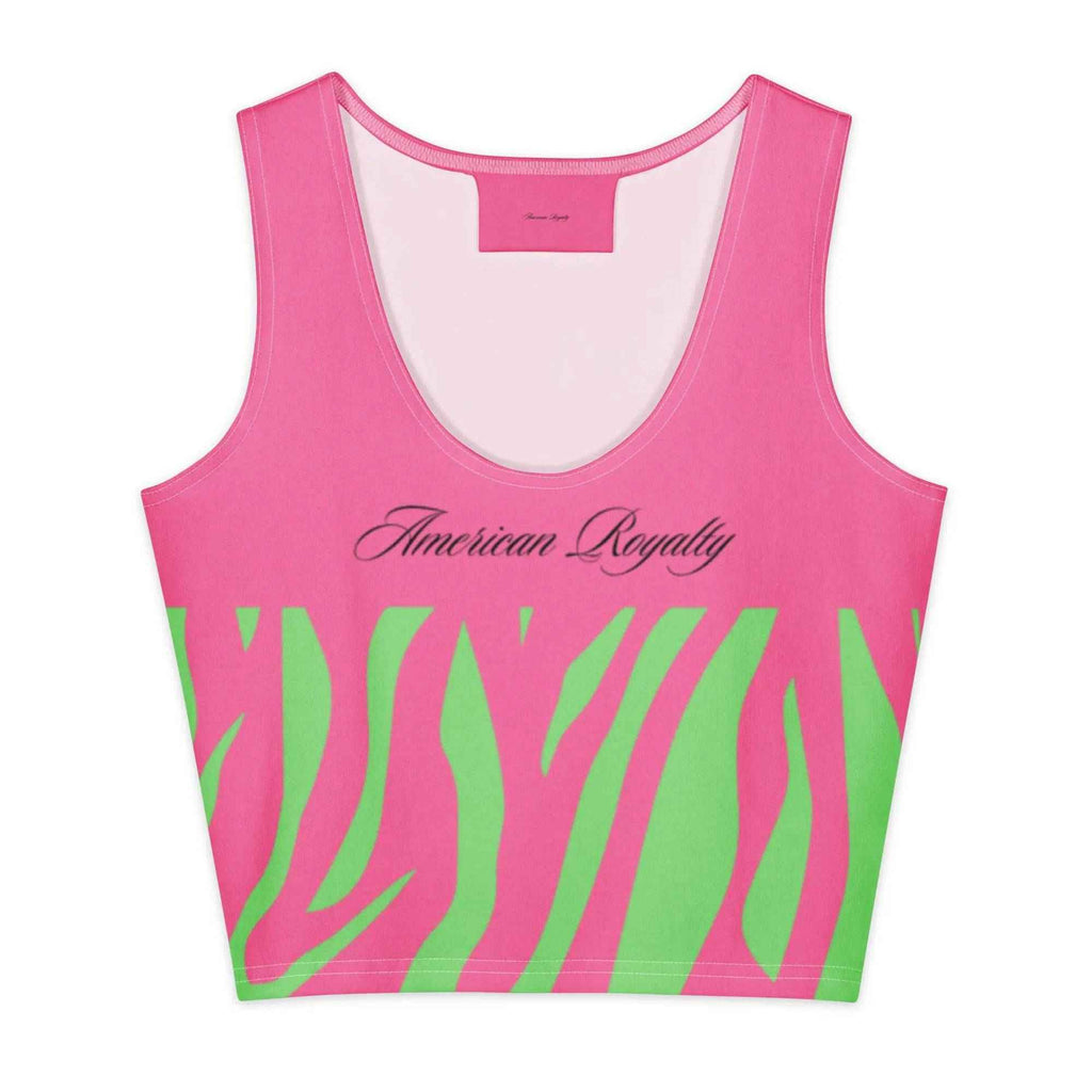 Stretch Cotton Crop Top