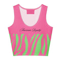 Stretch Cotton Crop Top