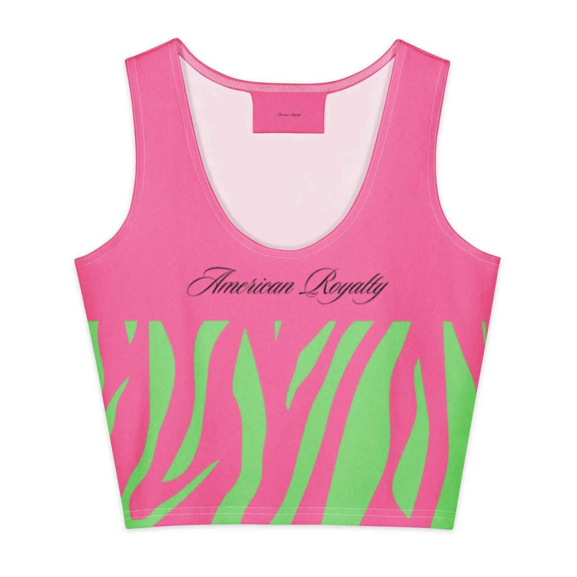 Stretch Cotton Crop Top