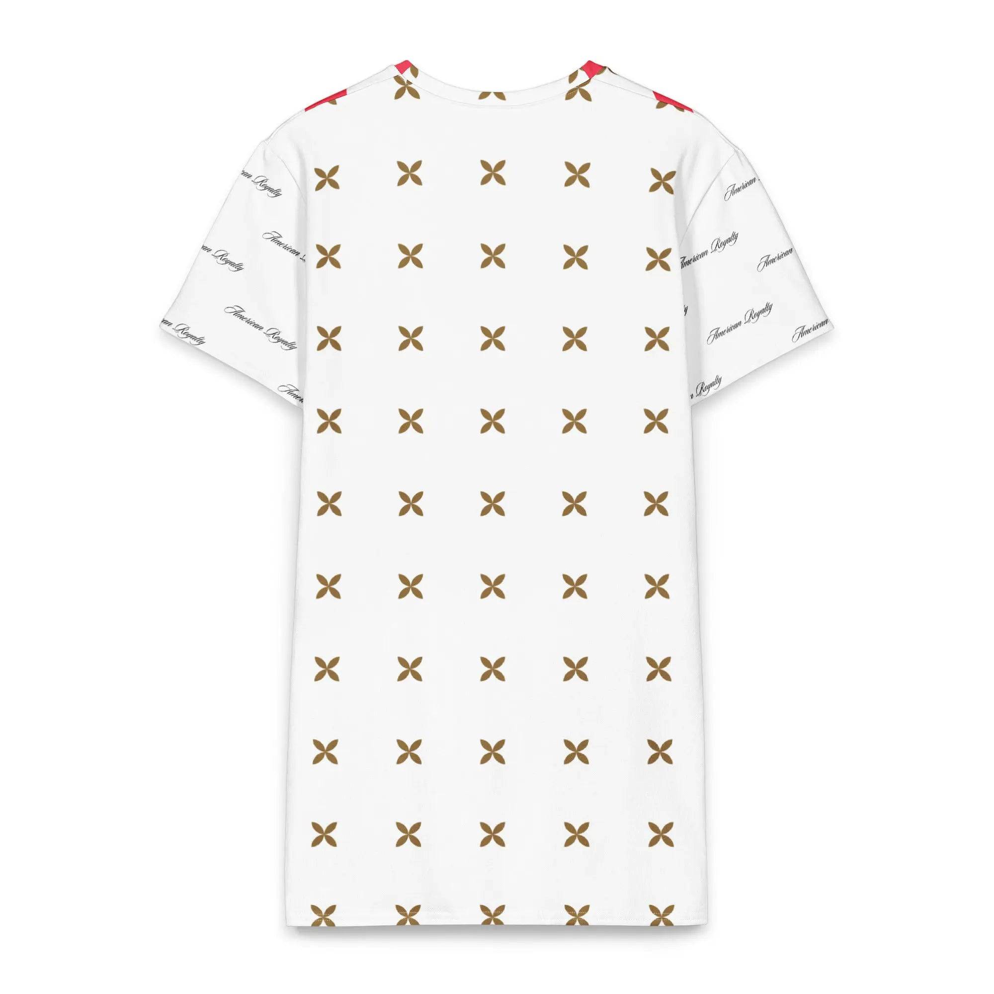 Cotton t-shirt dress - American Royalty US