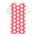 Cotton t-shirt dress - American Royalty US