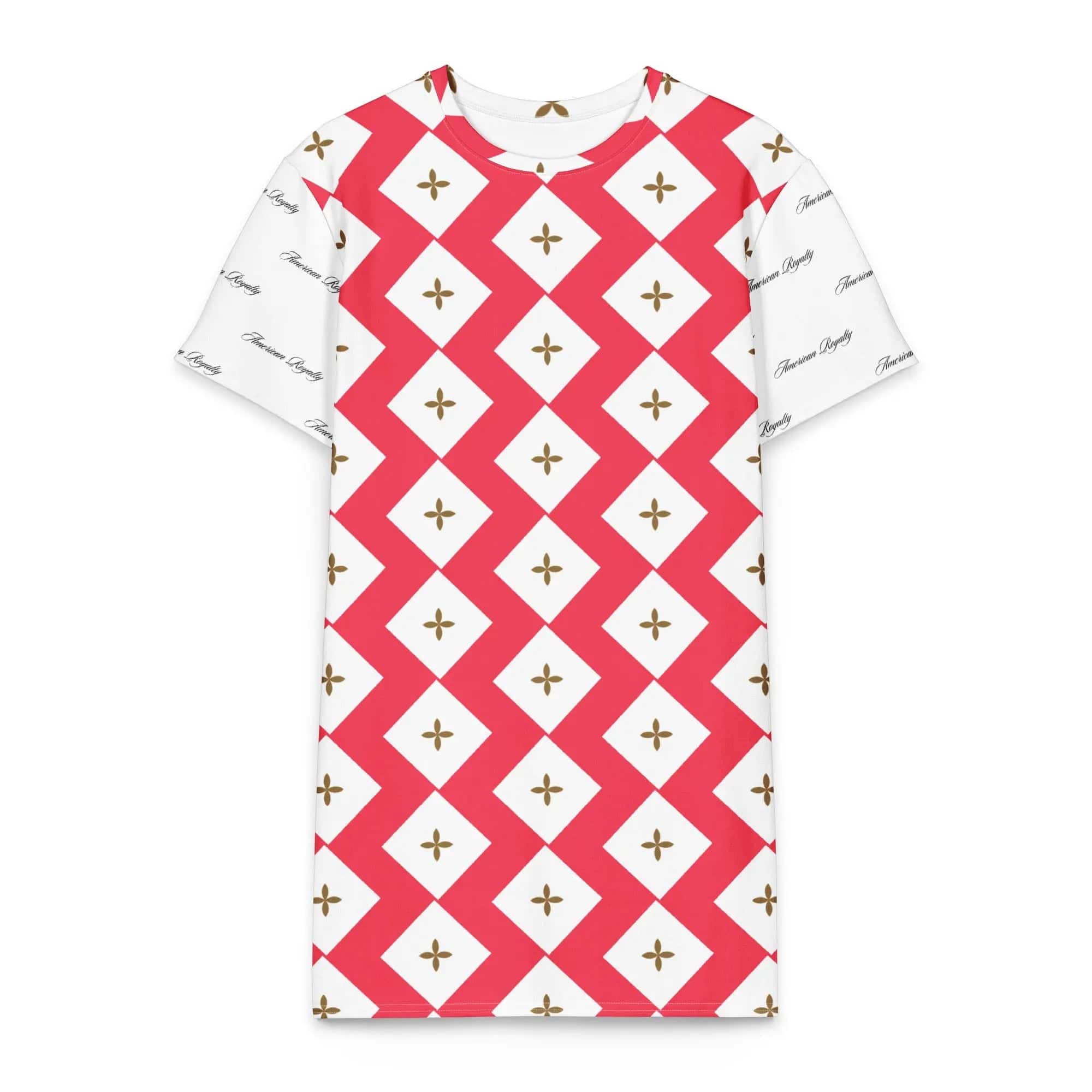 Cotton t-shirt dress - American Royalty US