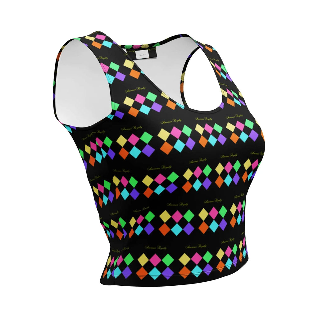 Recycled Stretch Crop Top - American Royalty US