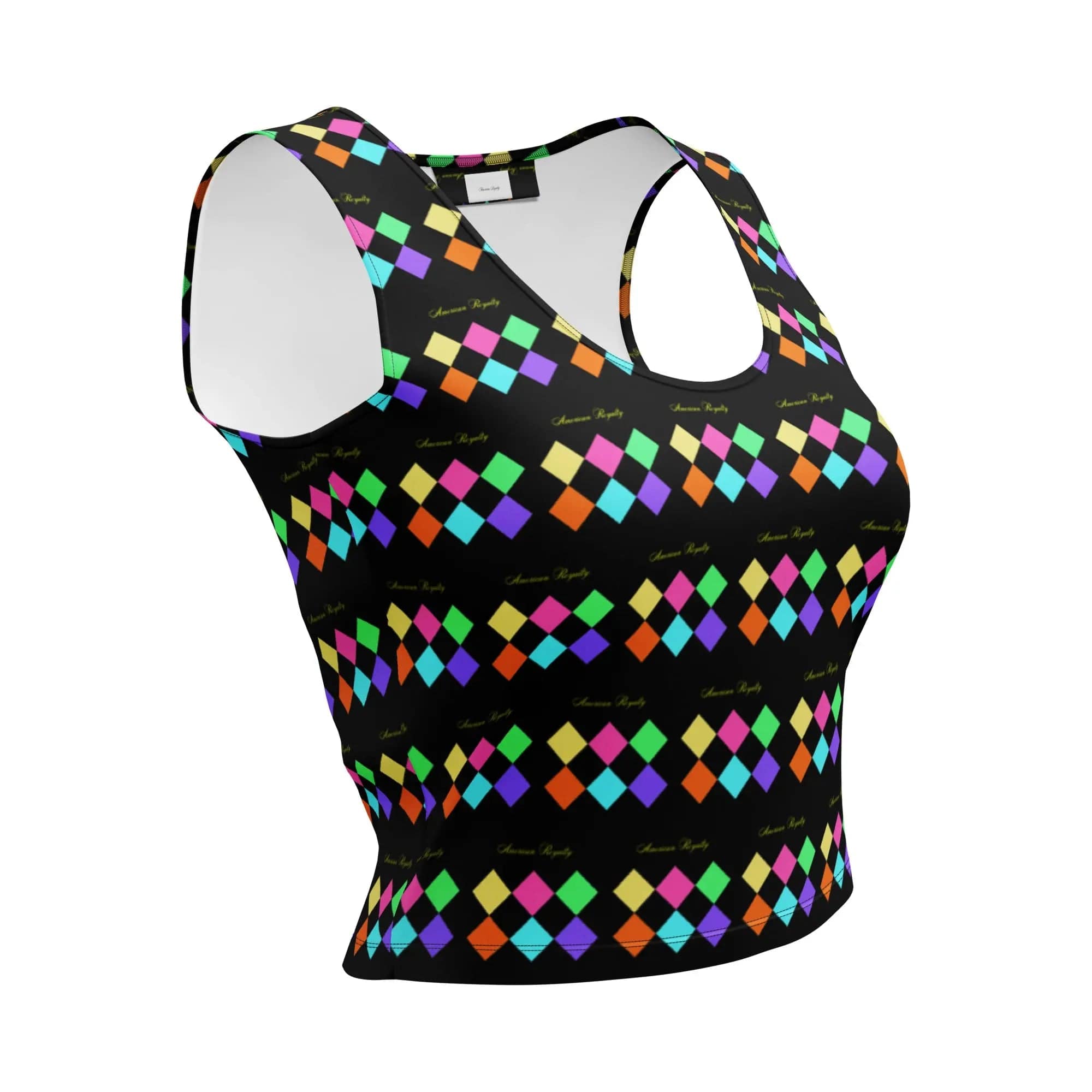 Recycled Stretch Crop Top - American Royalty US