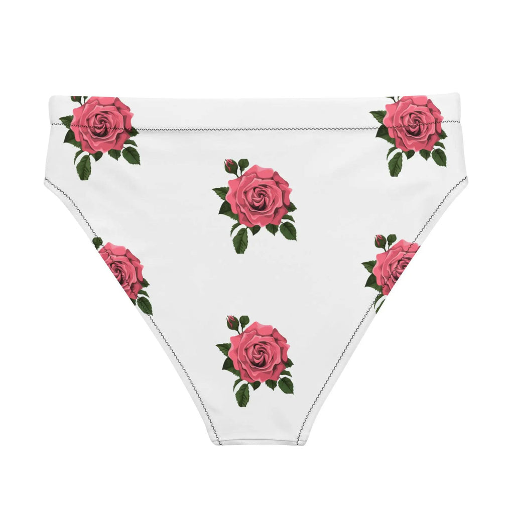 Recycled high-waisted bikini bottom - American Royalty US