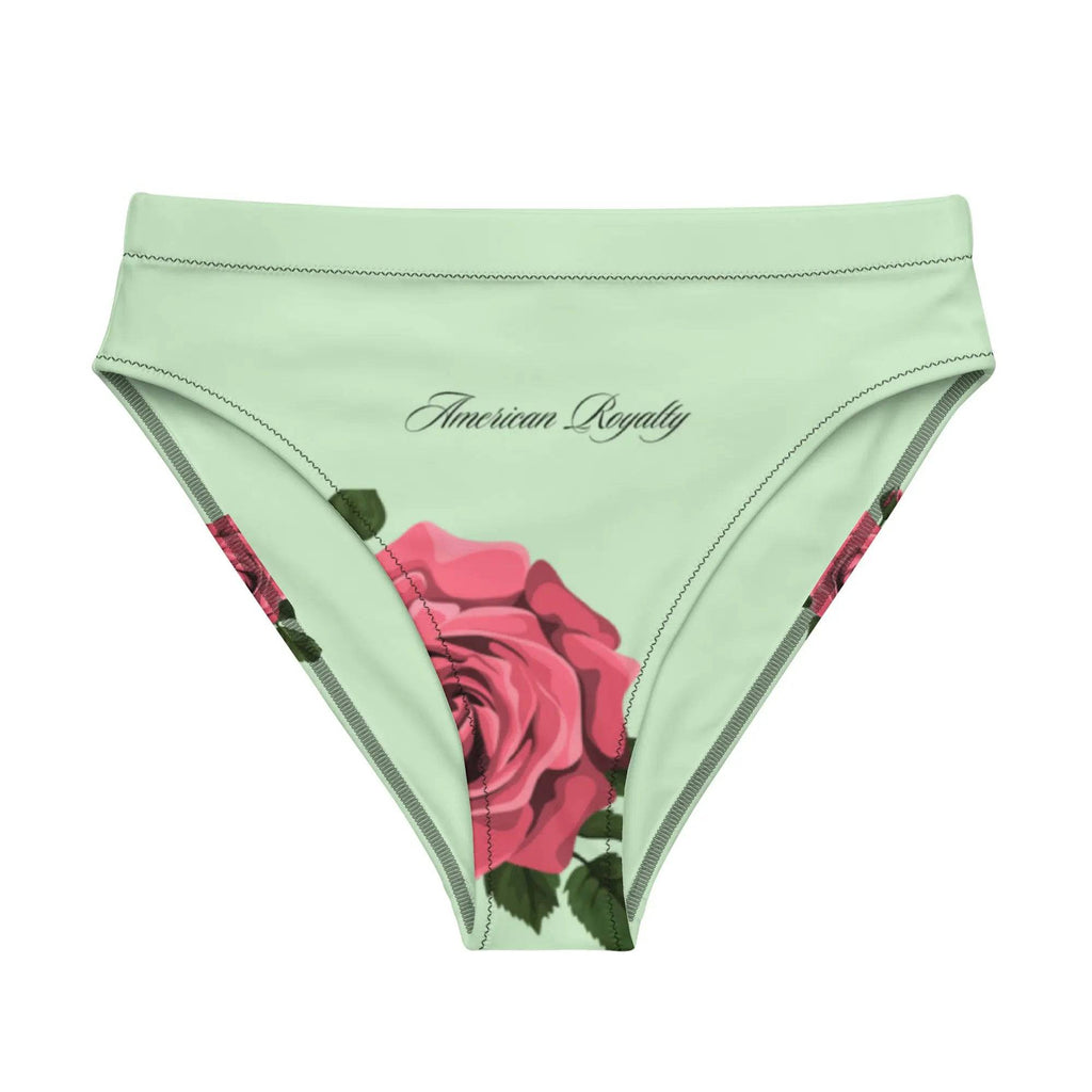 Recycled High-Waist Bikini Bottom - American Royalty US