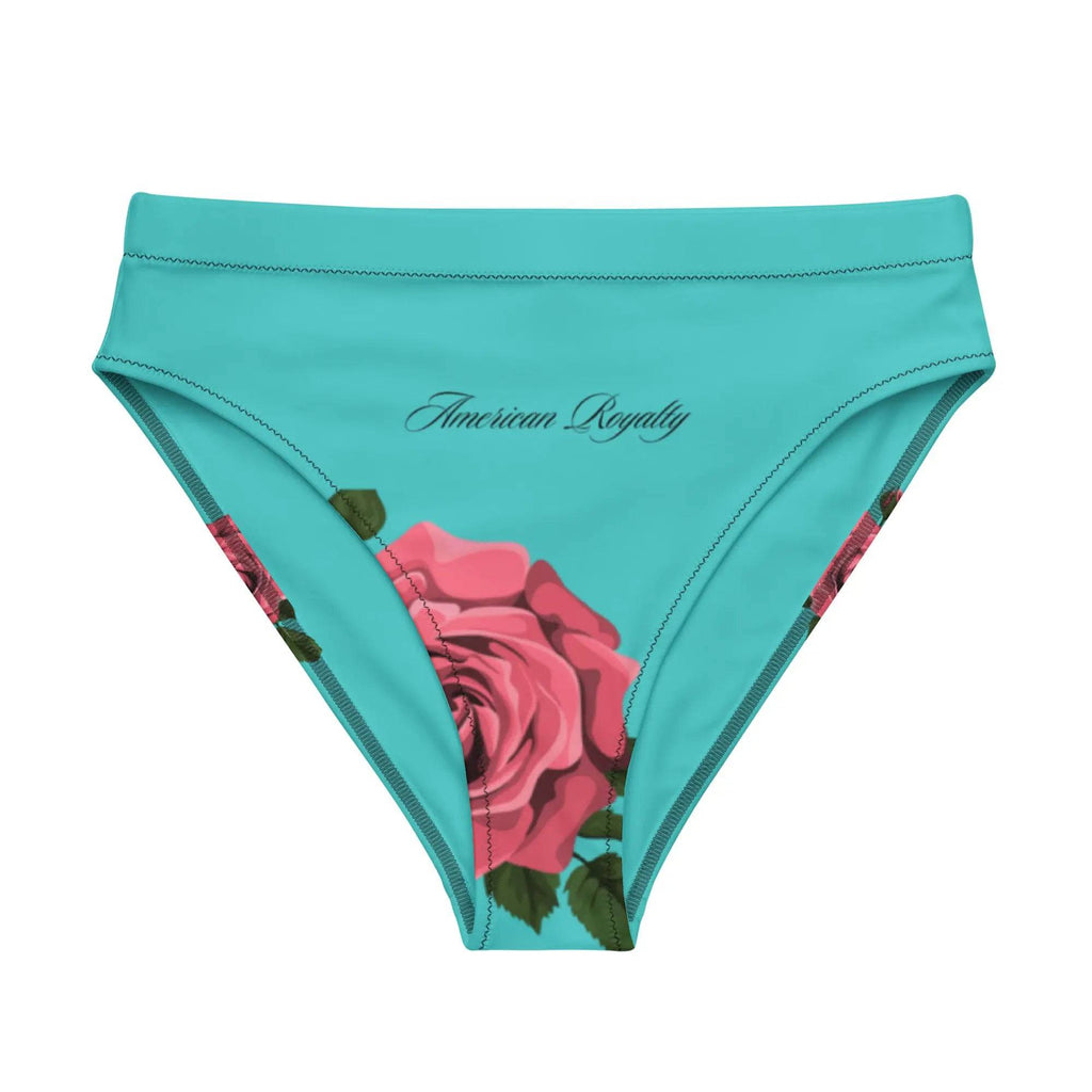 Recycled High-Waist Bikini Bottom - American Royalty US