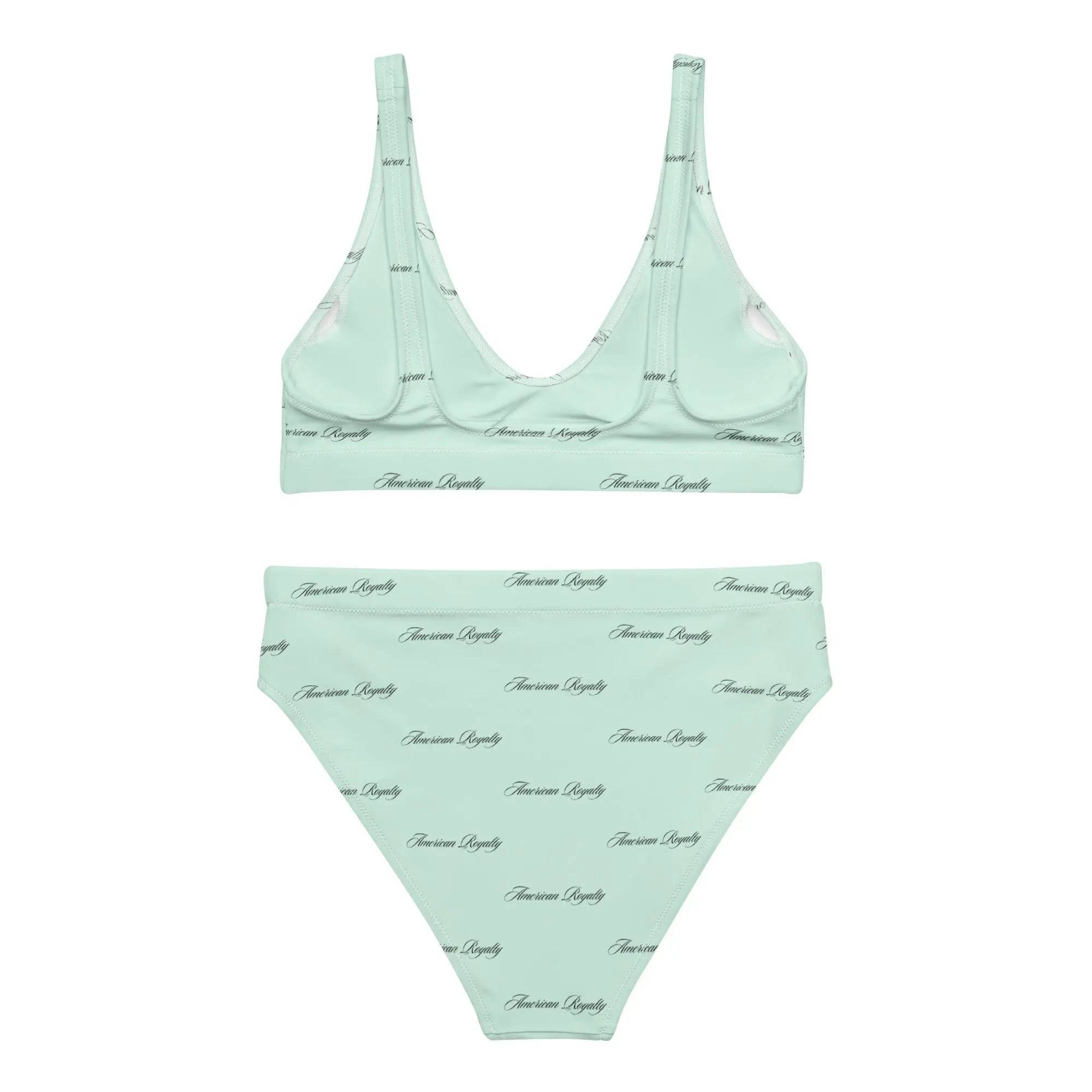 Recycled high-waisted bikini - American Royalty US
