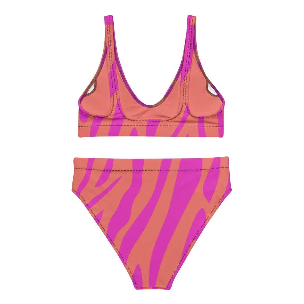 Recycled high-waisted bikini - American Royalty US