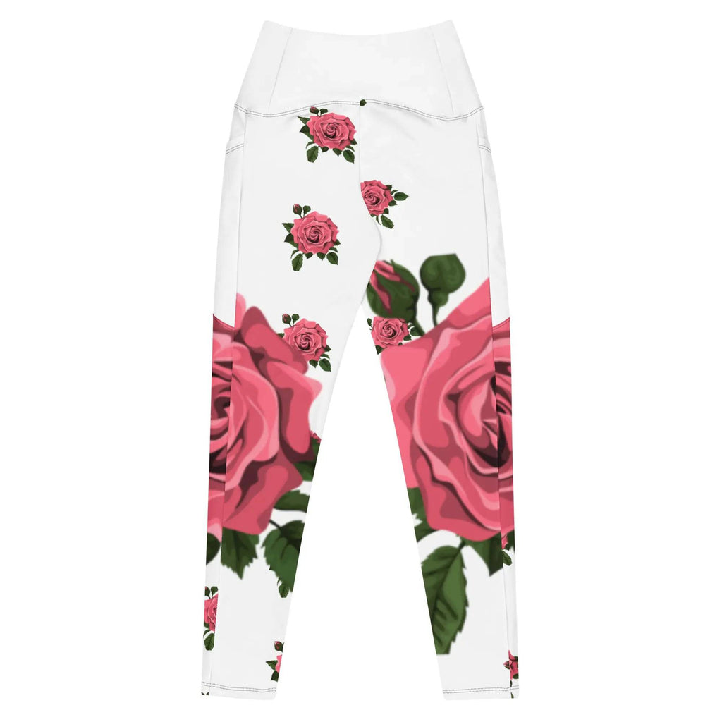 High-Waisted Pocket Leggings - American Royalty US