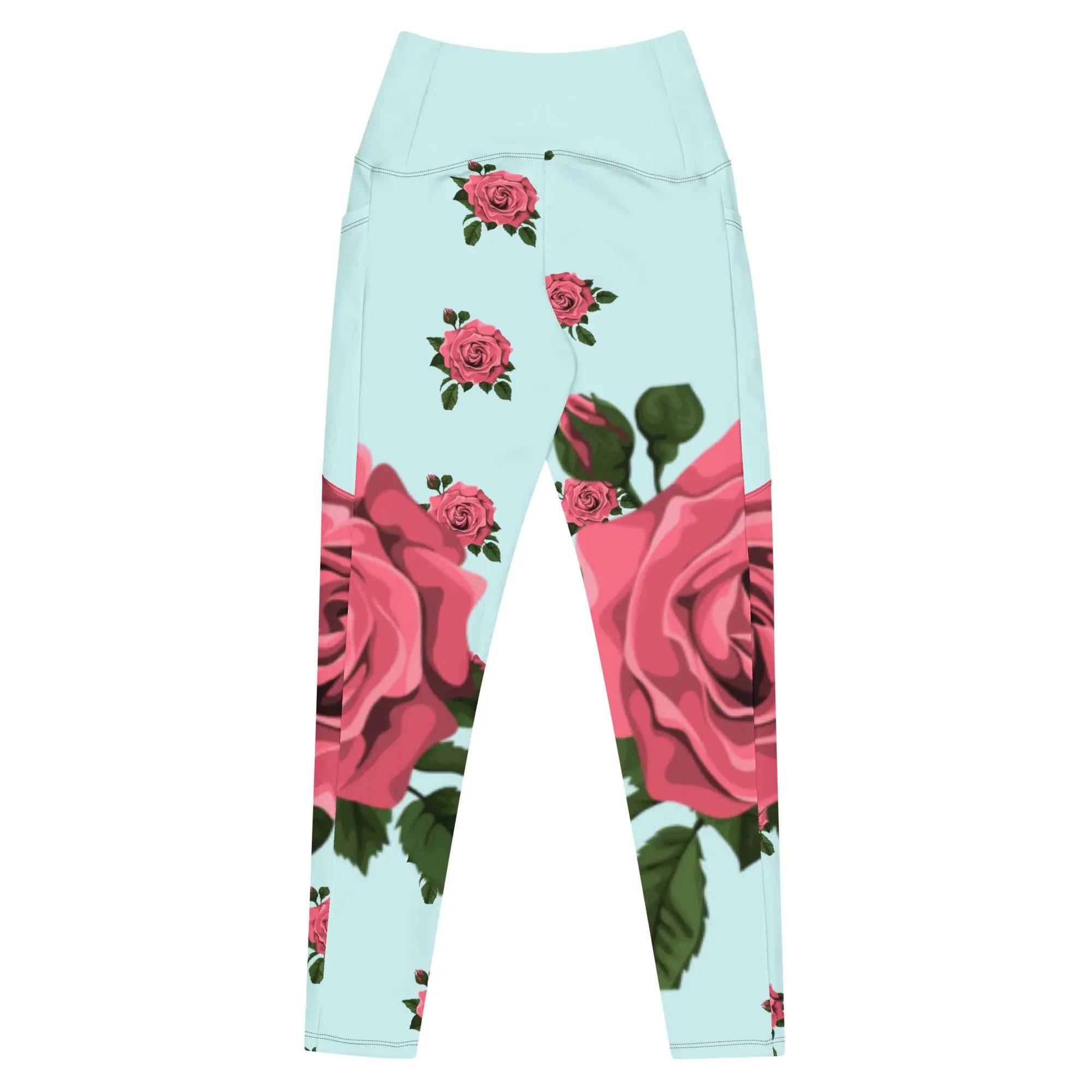 High-Waisted Pocket Leggings - American Royalty US