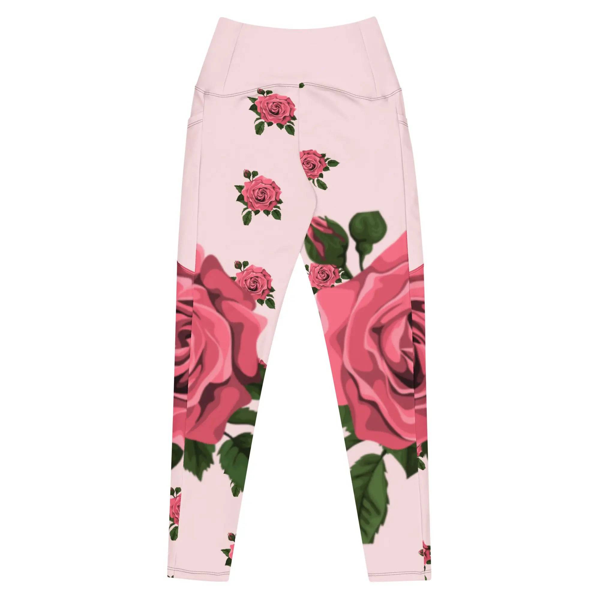 High-Waisted Pocket Leggings - American Royalty US