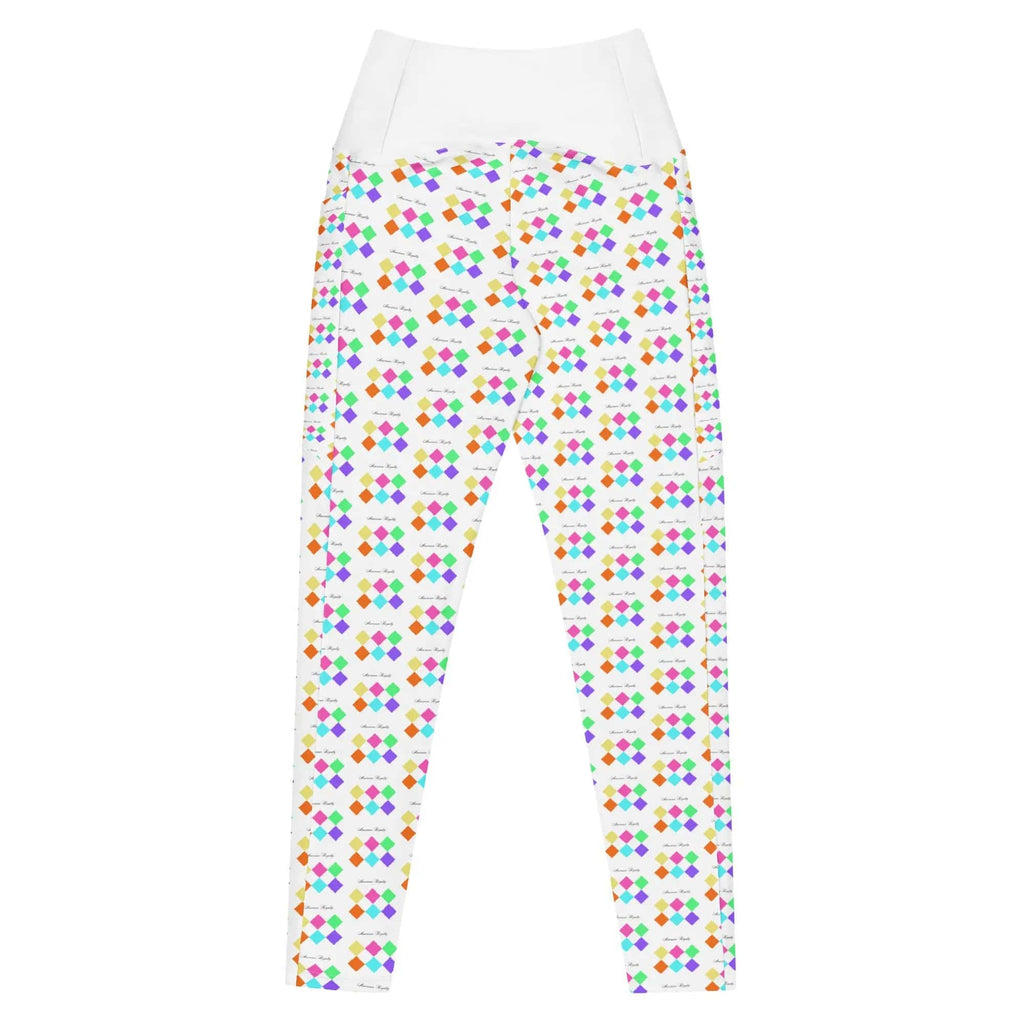 High-Waisted Pocket Leggings - American Royalty US