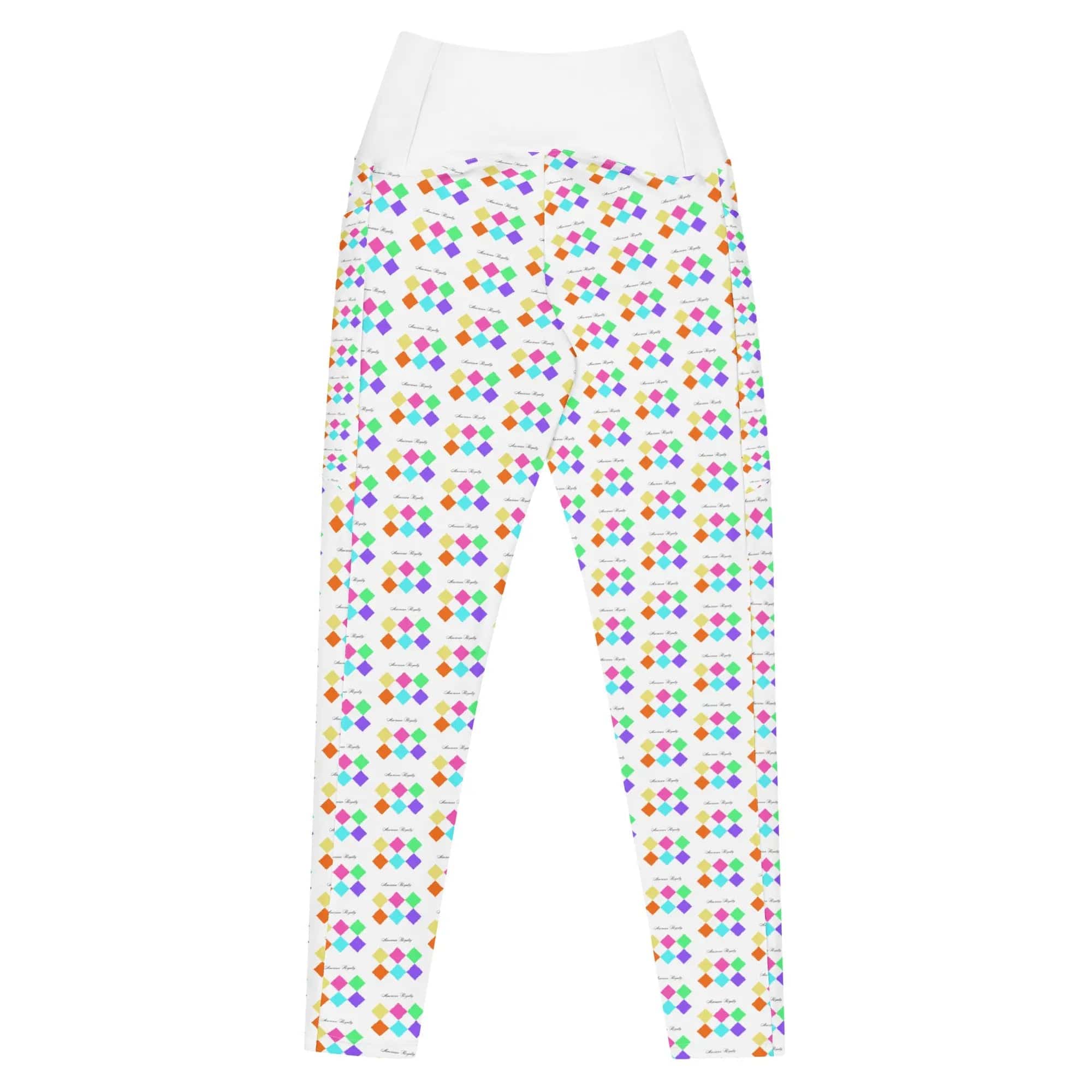 High-Waisted Pocket Leggings - American Royalty US