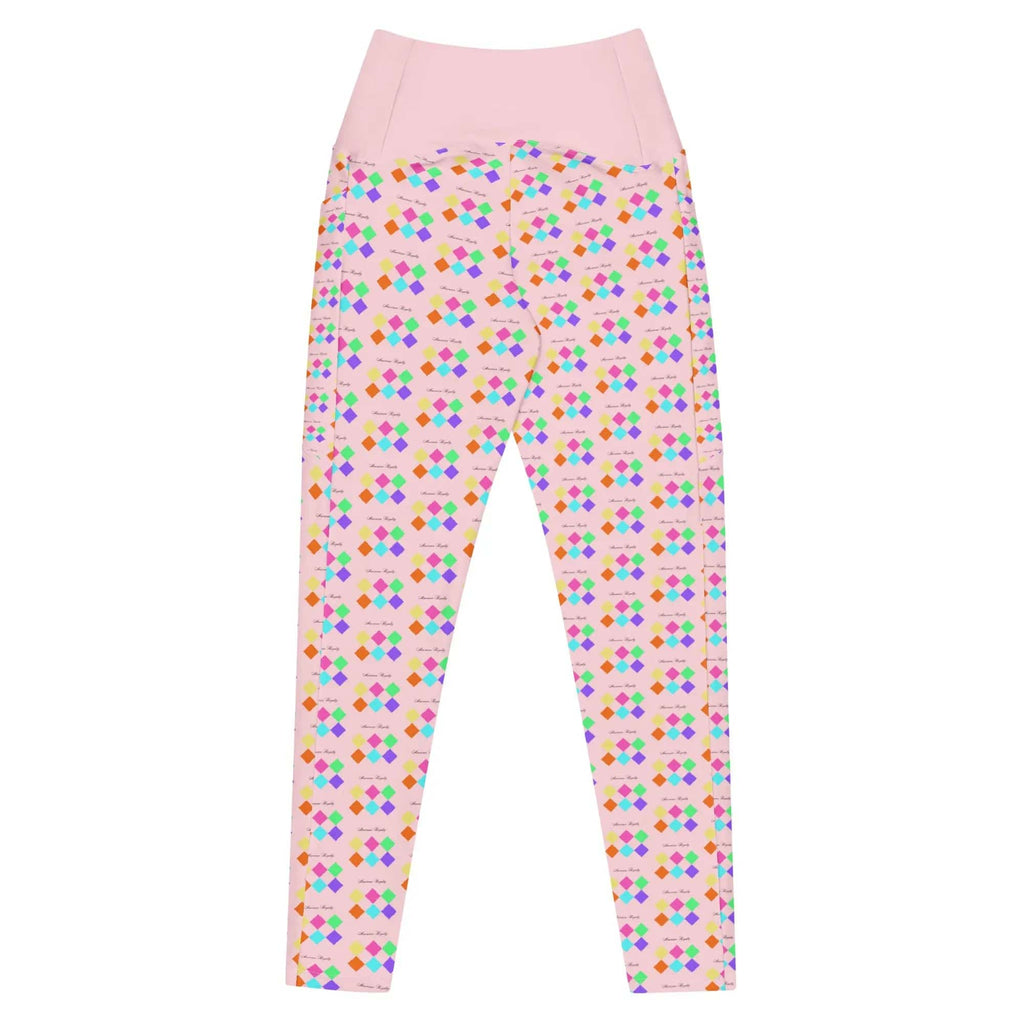 High-Waisted Pocket Leggings - American Royalty US