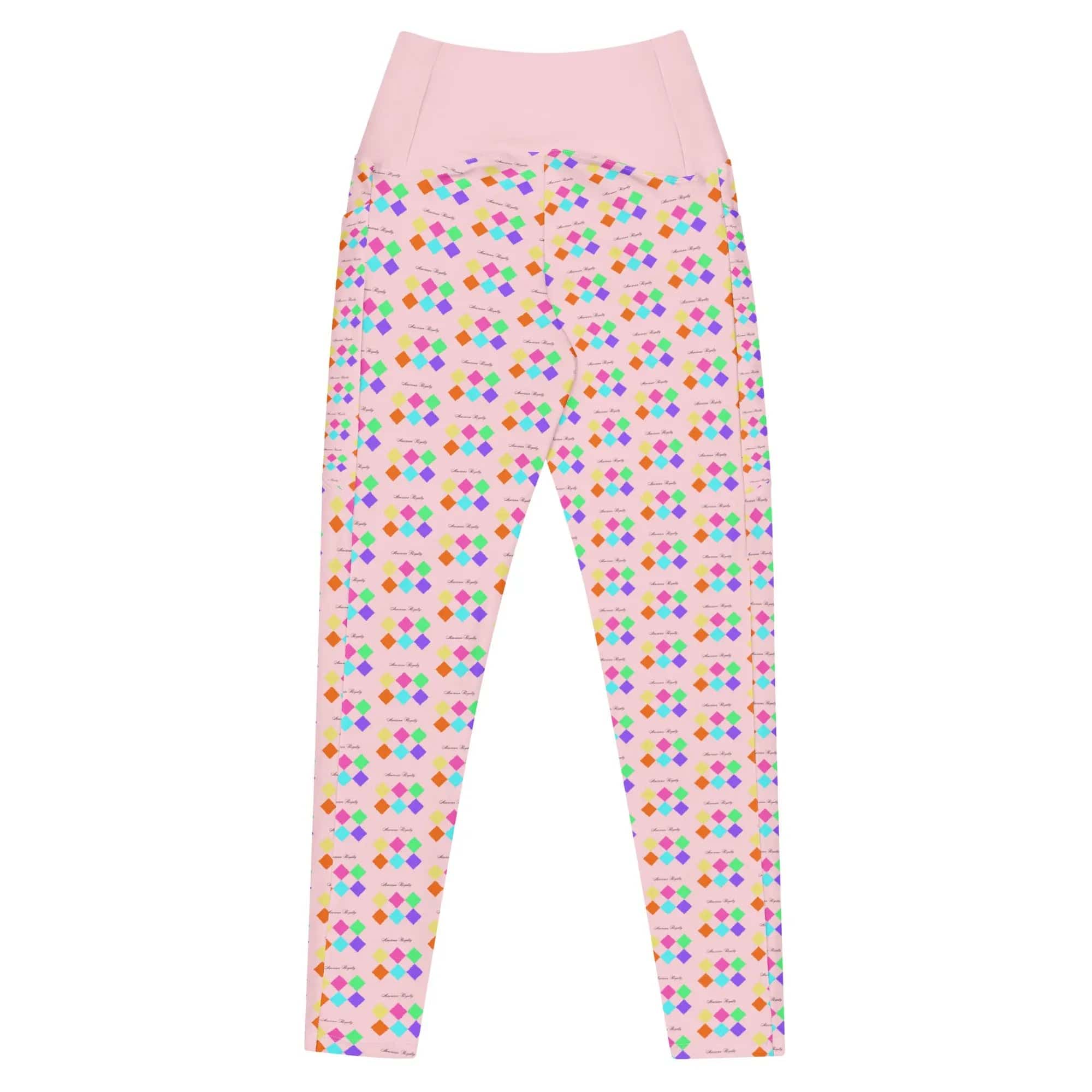 High-Waisted Pocket Leggings - American Royalty US