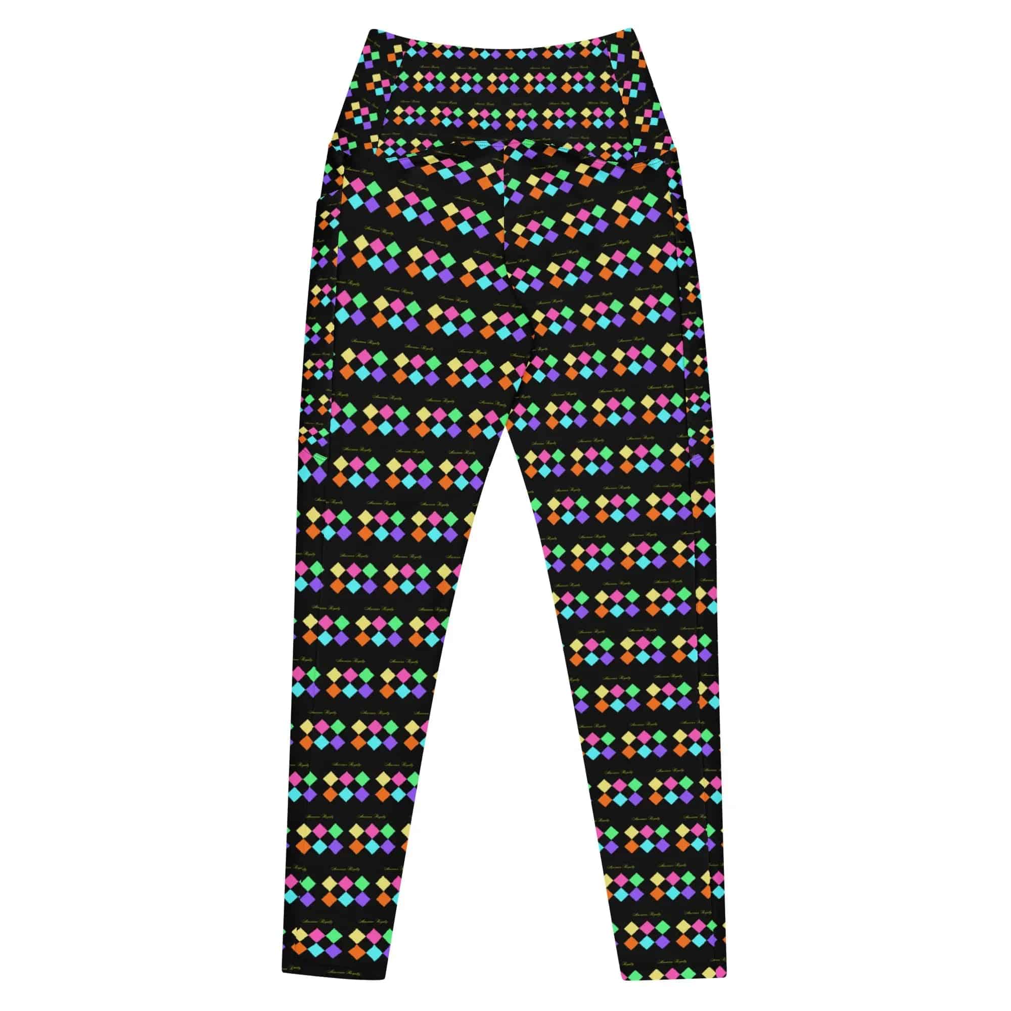 High-Waist Pocket Leggings - American Royalty US
