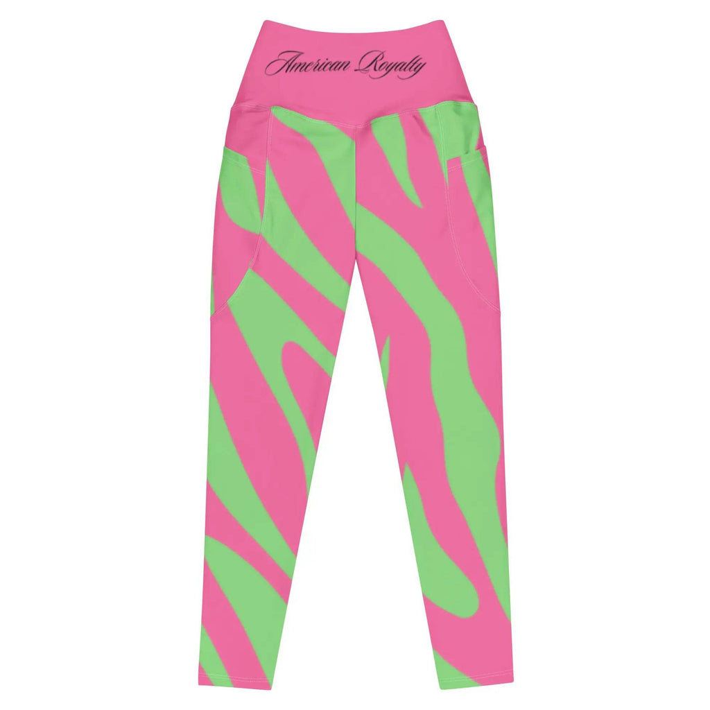 High-Waist Pocket Leggings - American Royalty US