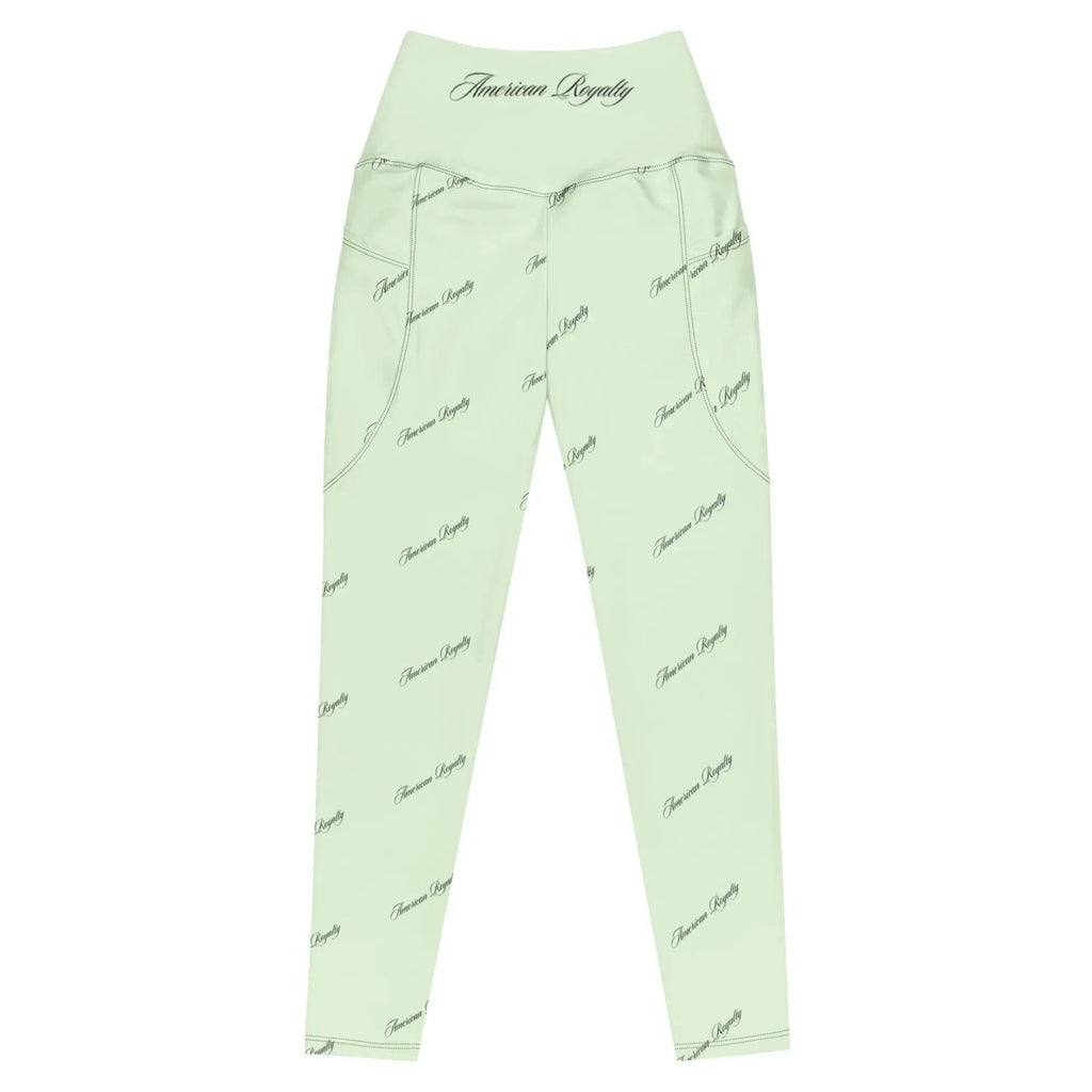 High-Waisted Pocket Leggings - American Royalty US