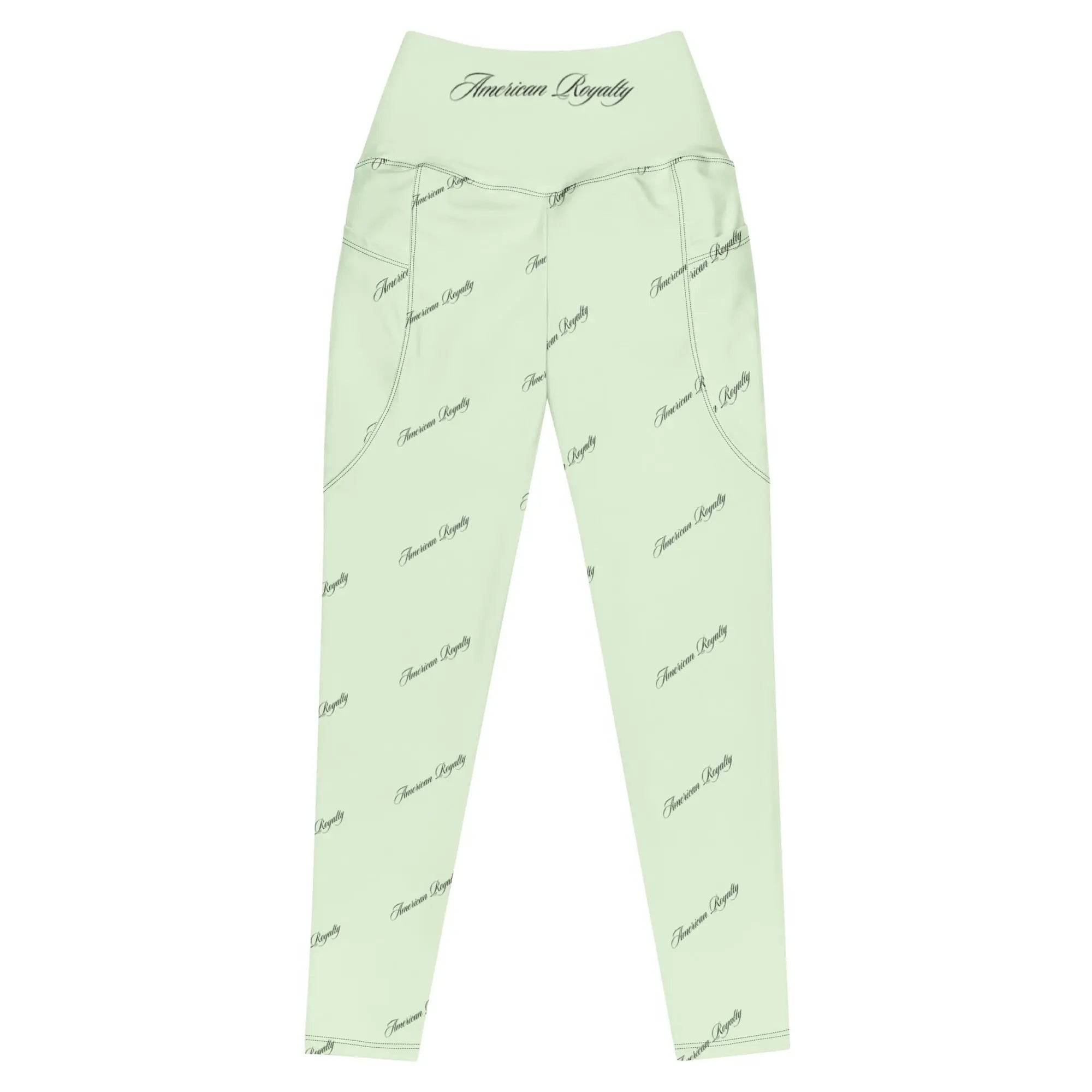 High-Waisted Pocket Leggings - American Royalty US