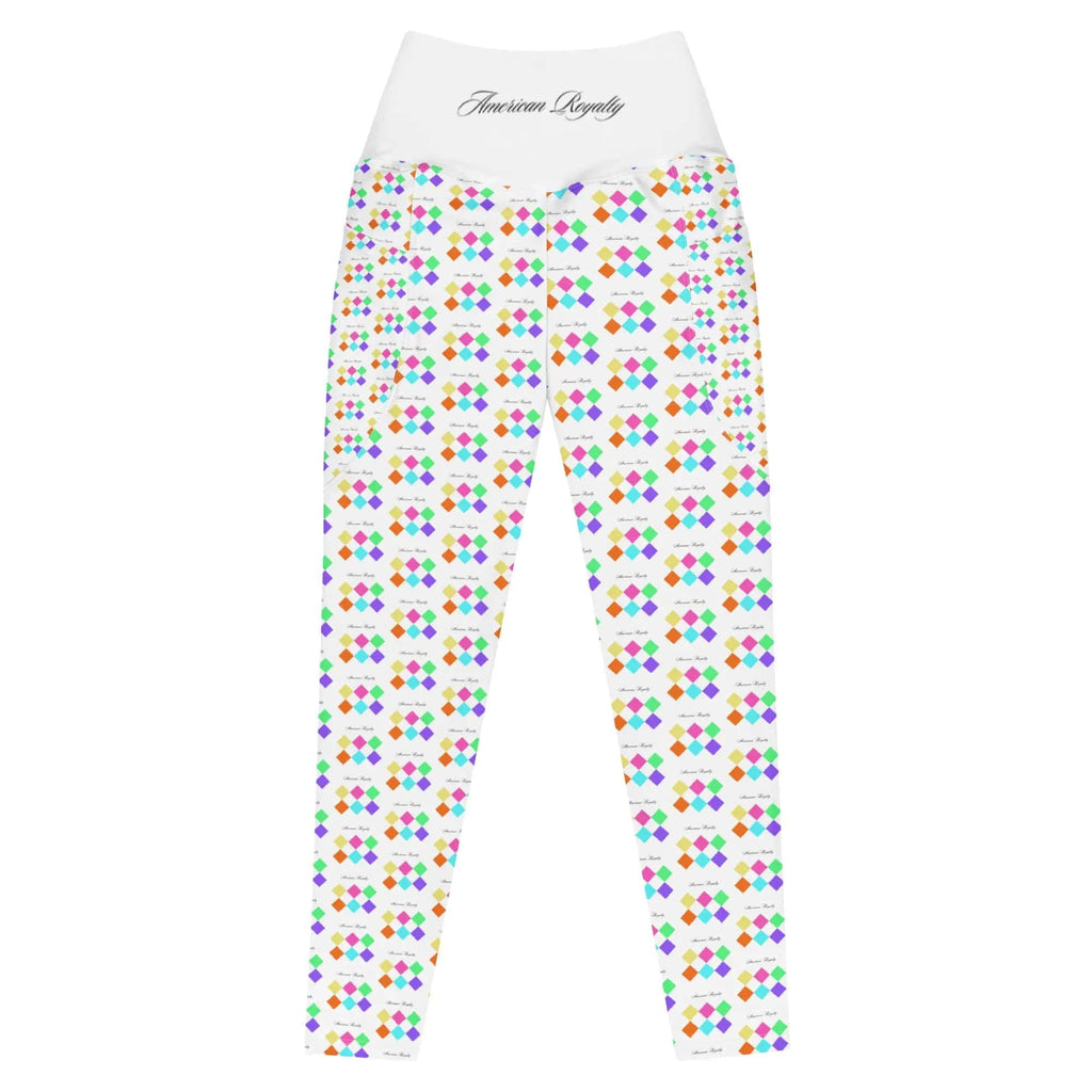 High-Waisted Pocket Leggings - American Royalty US