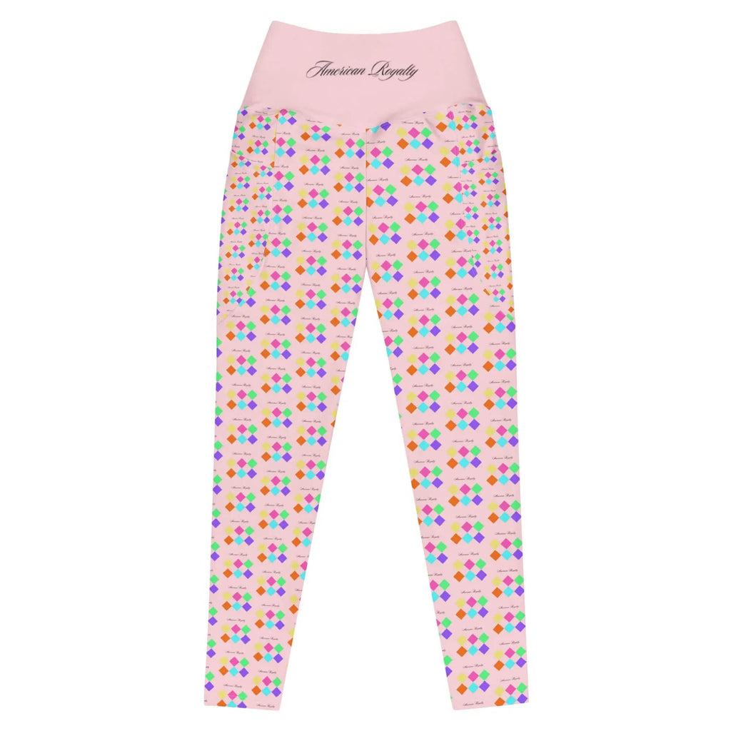 High-Waisted Pocket Leggings - American Royalty US