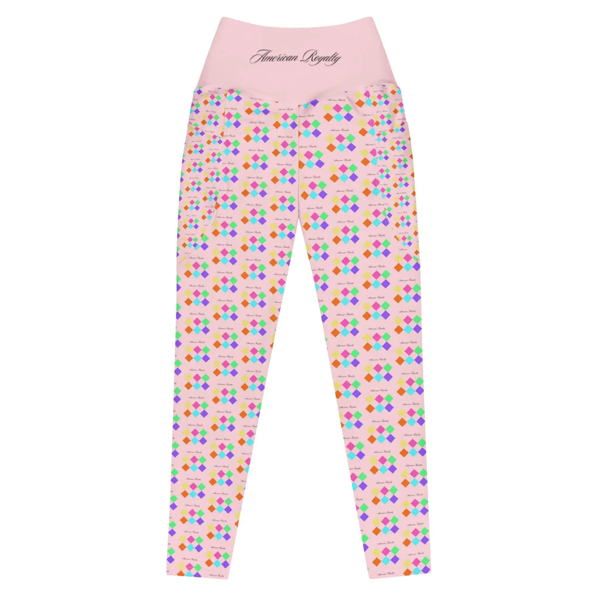 High-Waisted Pocket Leggings - American Royalty US
