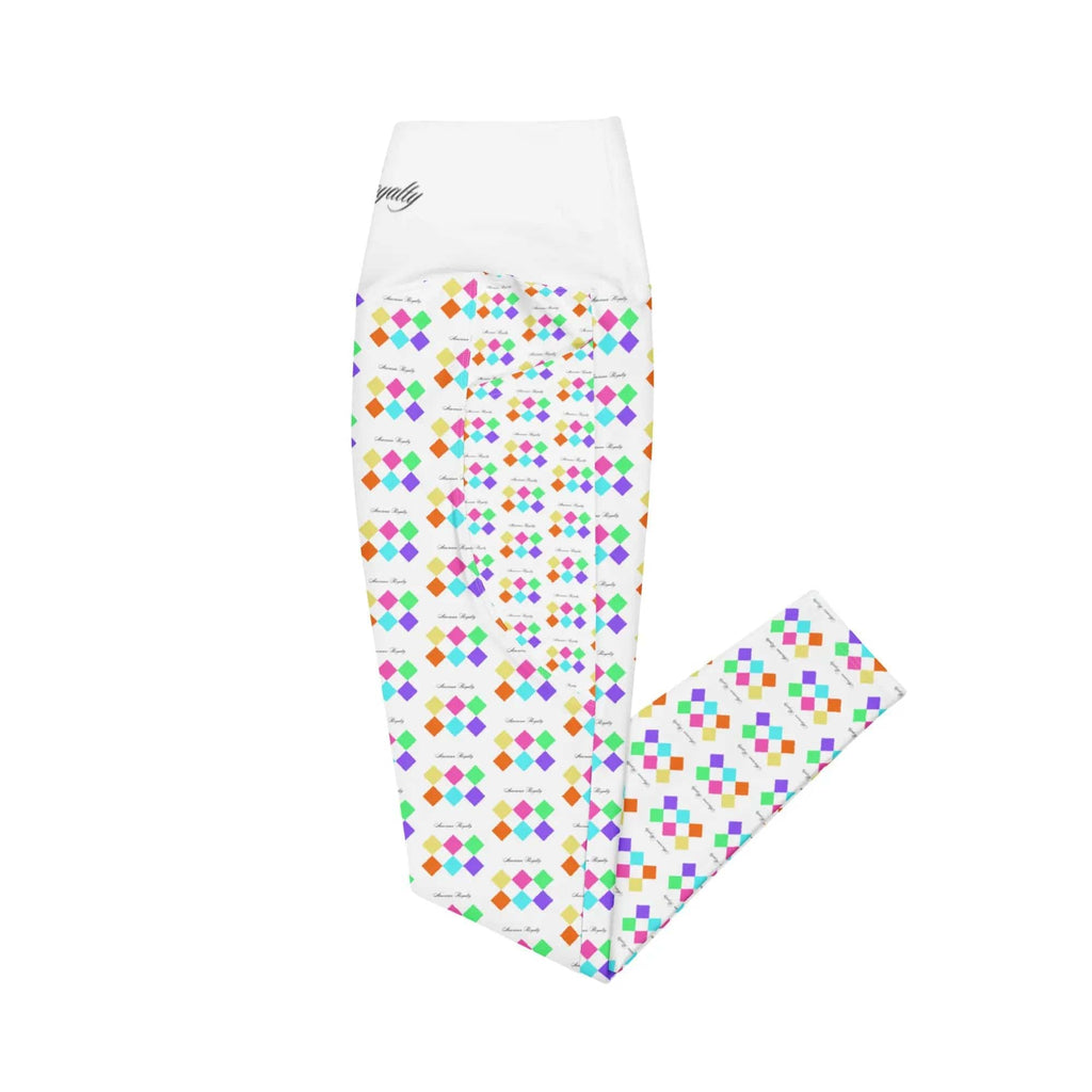 High-Waisted Pocket Leggings - American Royalty US