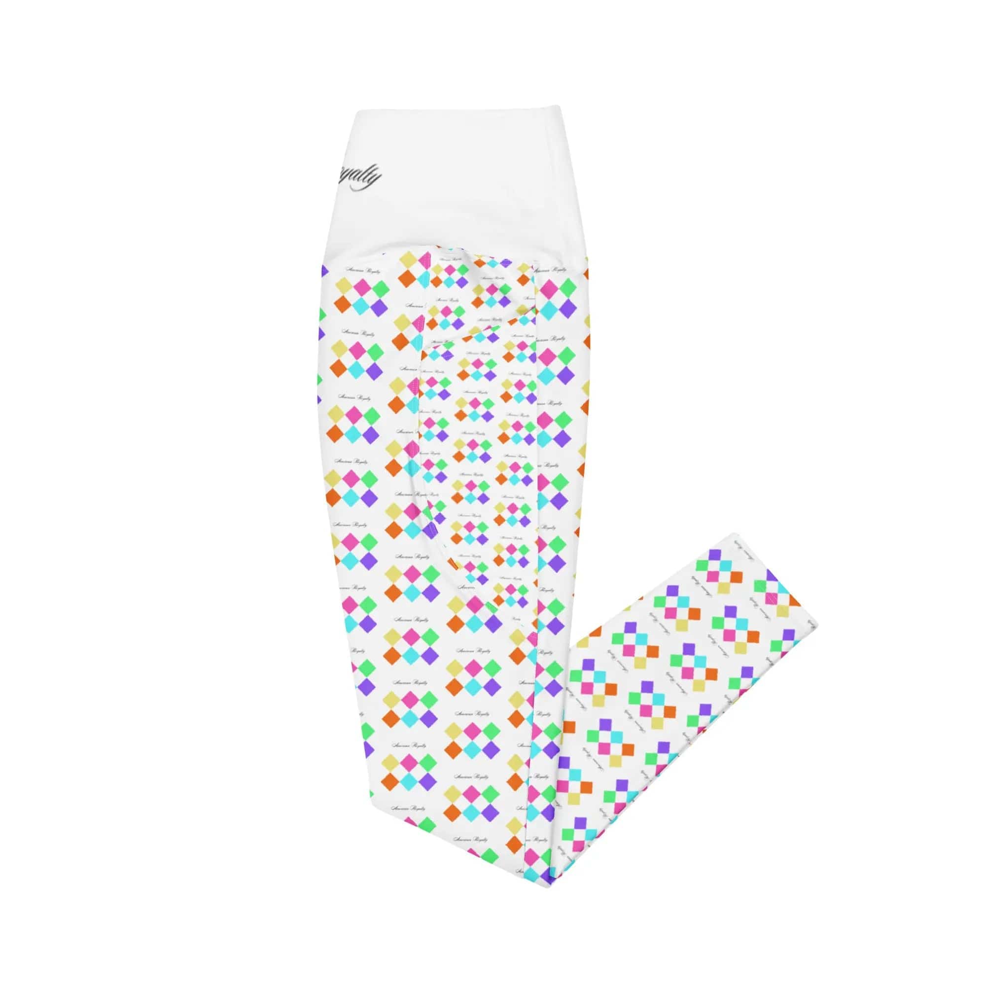 High-Waisted Pocket Leggings - American Royalty US