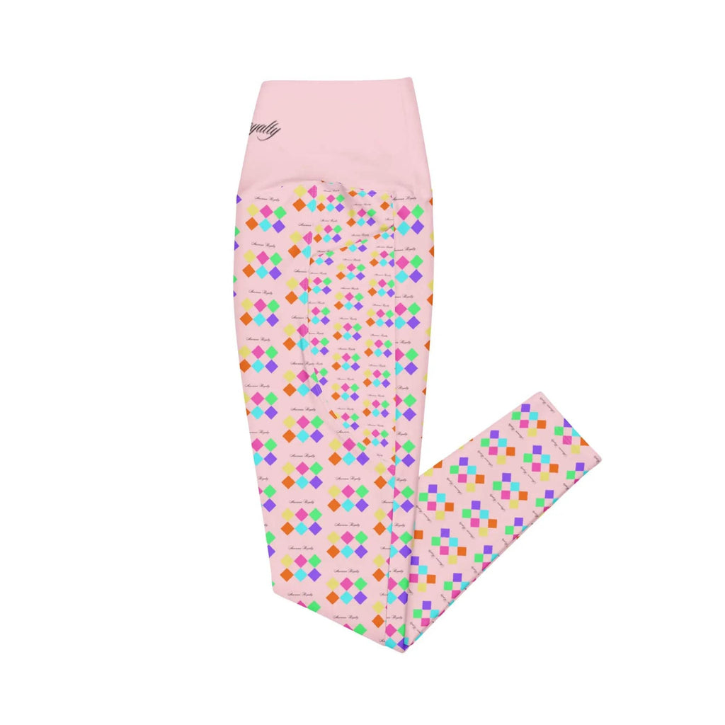 High-Waisted Pocket Leggings - American Royalty US