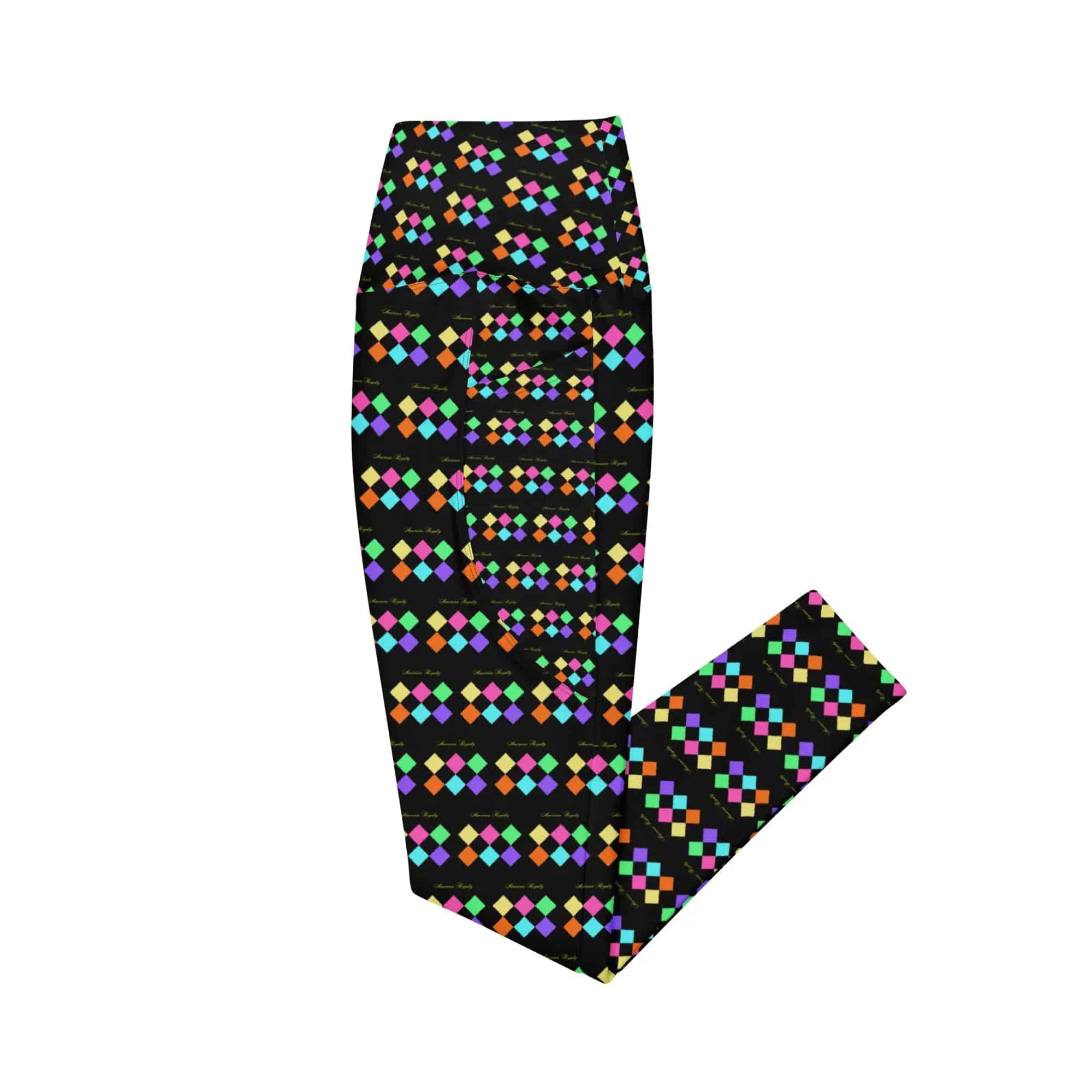 High-Waist Pocket Leggings - American Royalty US
