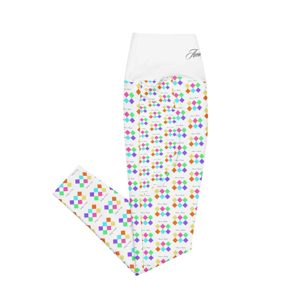 High-Waisted Pocket Leggings - American Royalty US