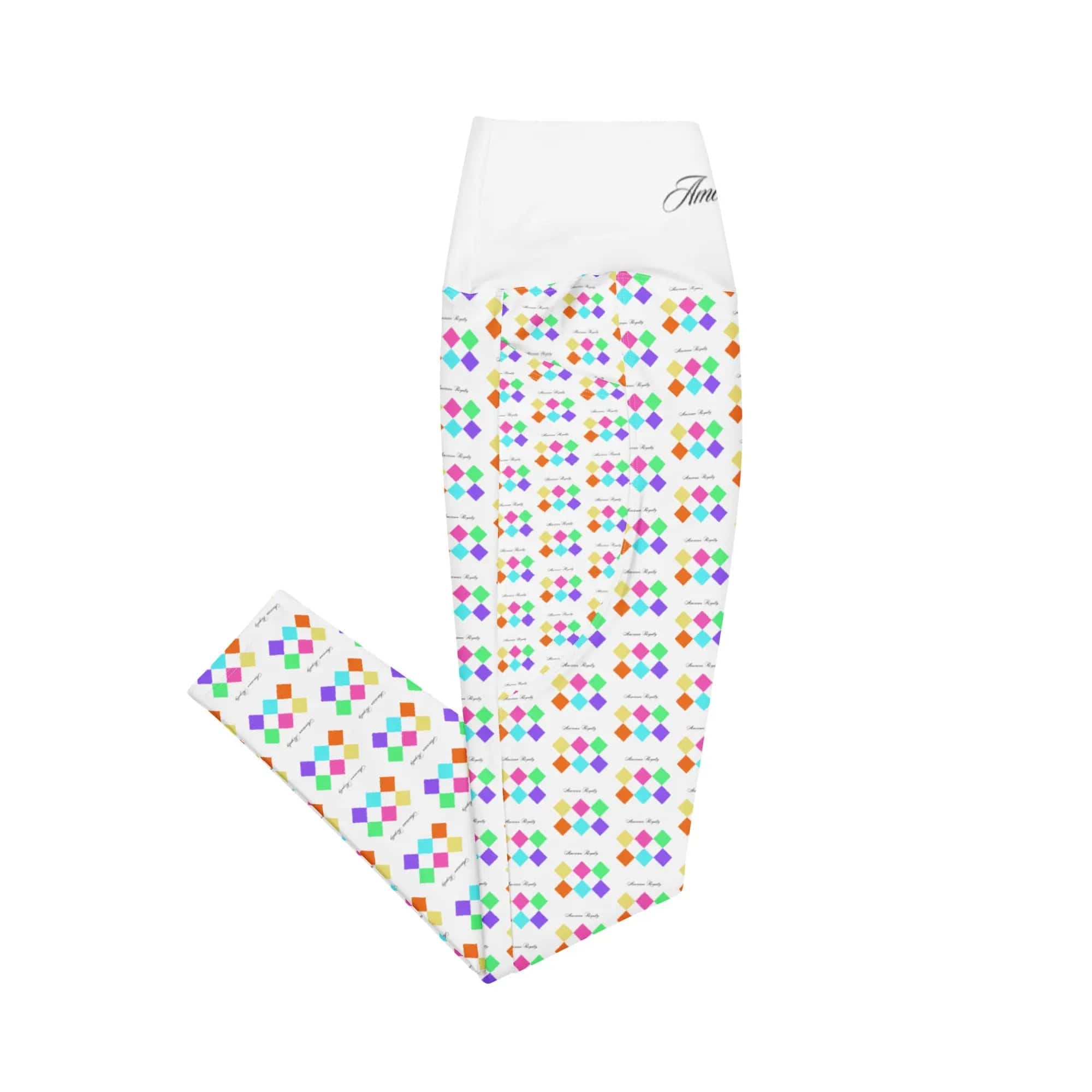 High-Waisted Pocket Leggings - American Royalty US