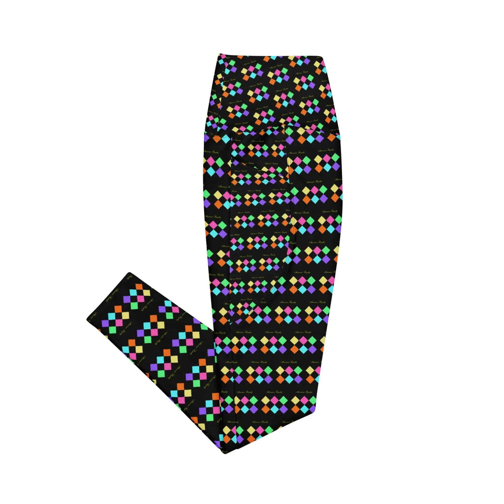High-Waist Pocket Leggings - American Royalty US