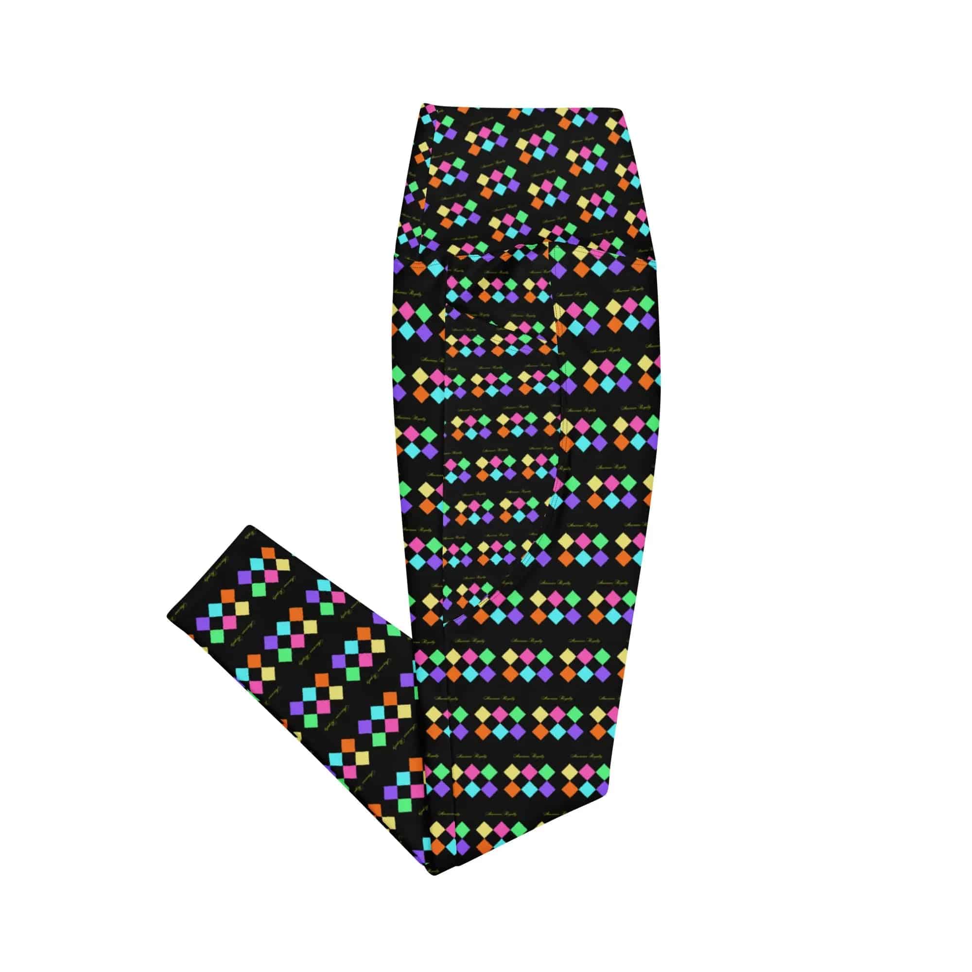 High-Waist Pocket Leggings - American Royalty US