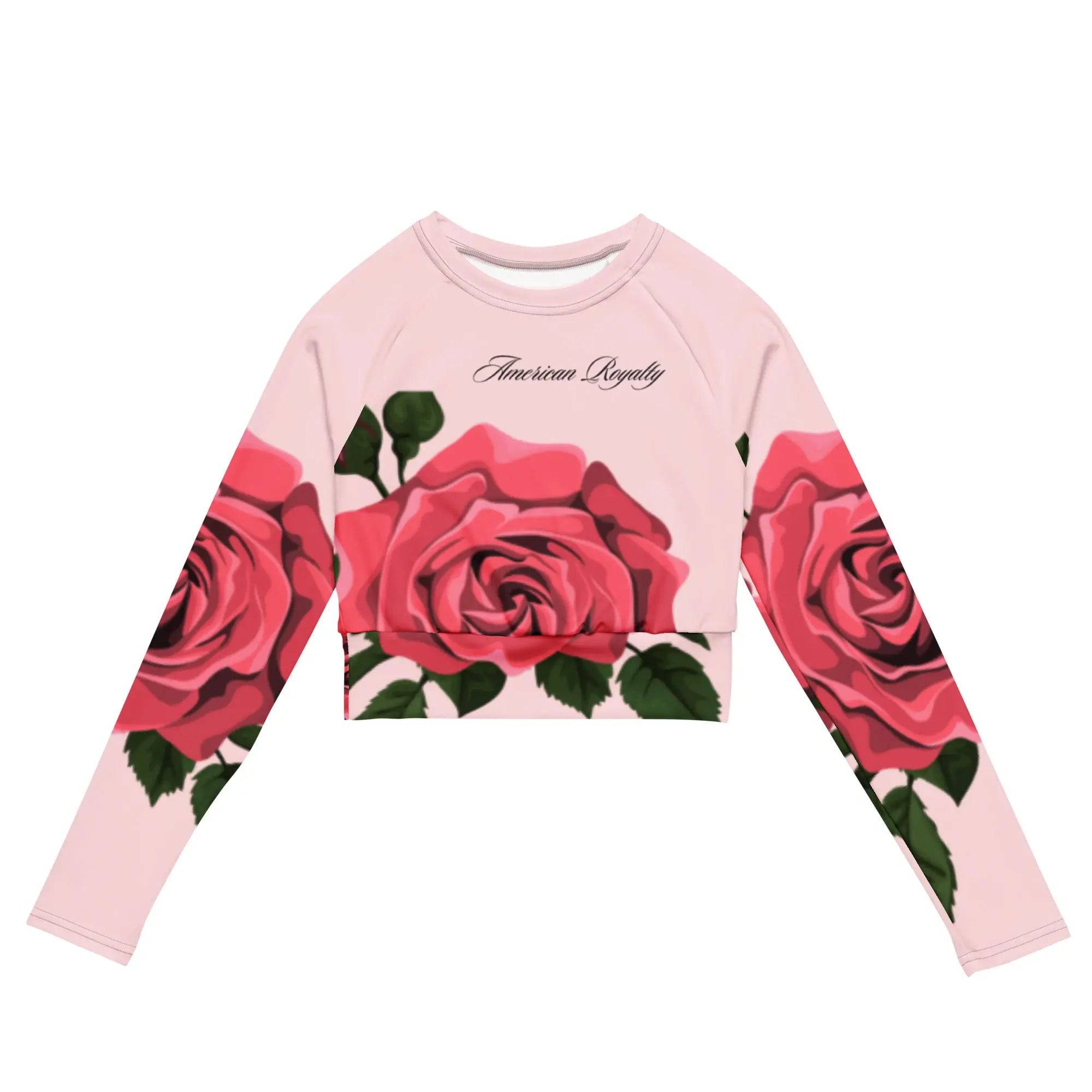 Recycled UPF 50+ Crop Top - American Royalty US