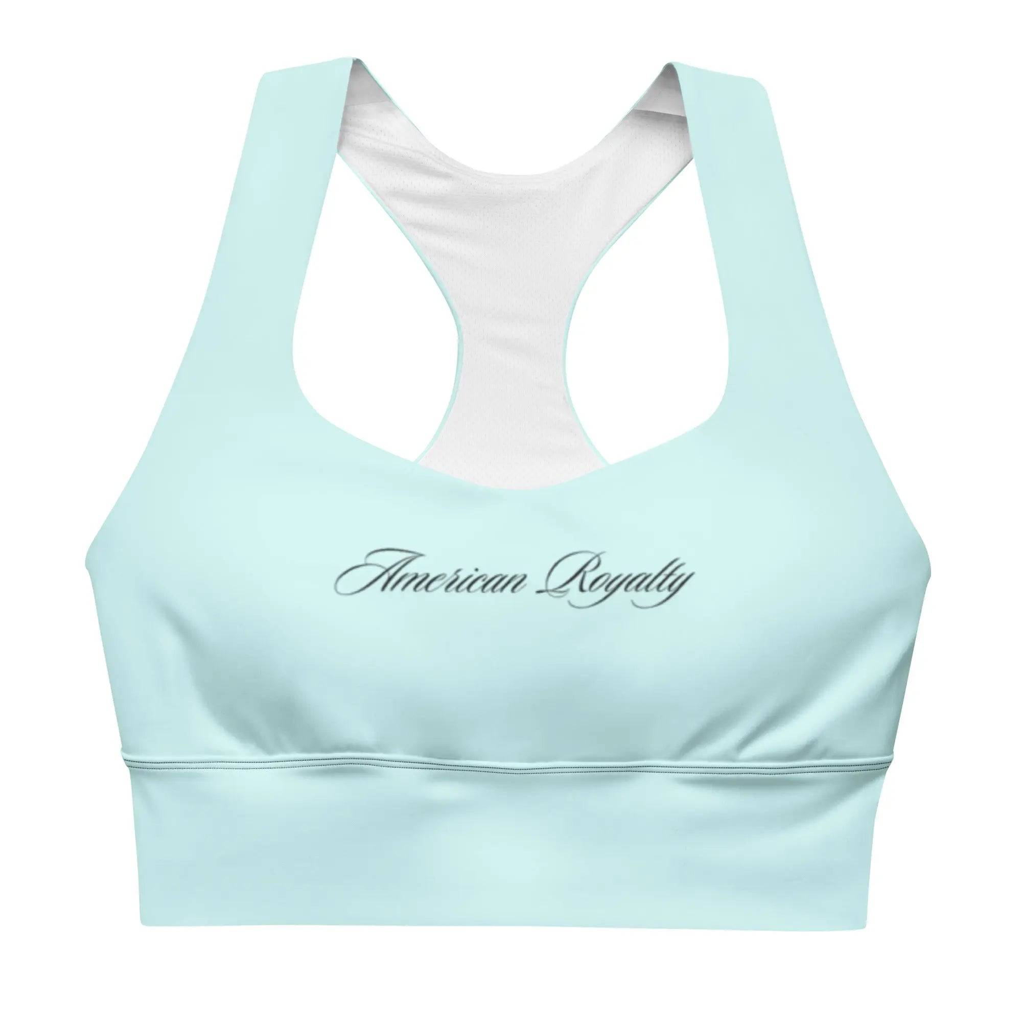 Recycled Longline Sports Bra - American Royalty US