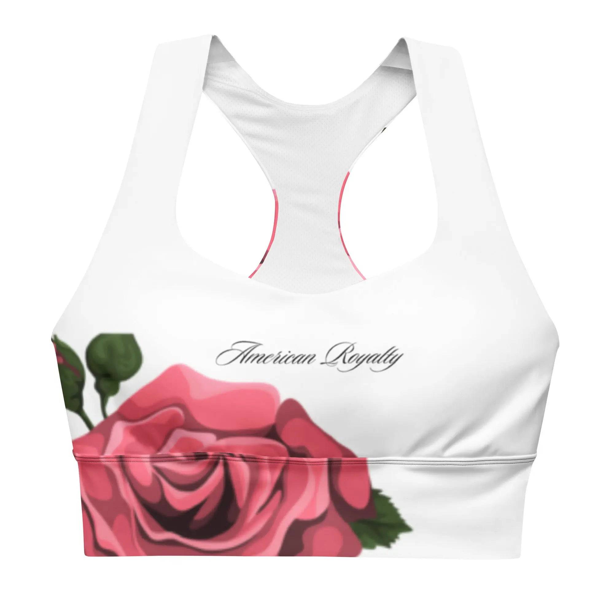Recycled Longline Sports Bra - American Royalty US
