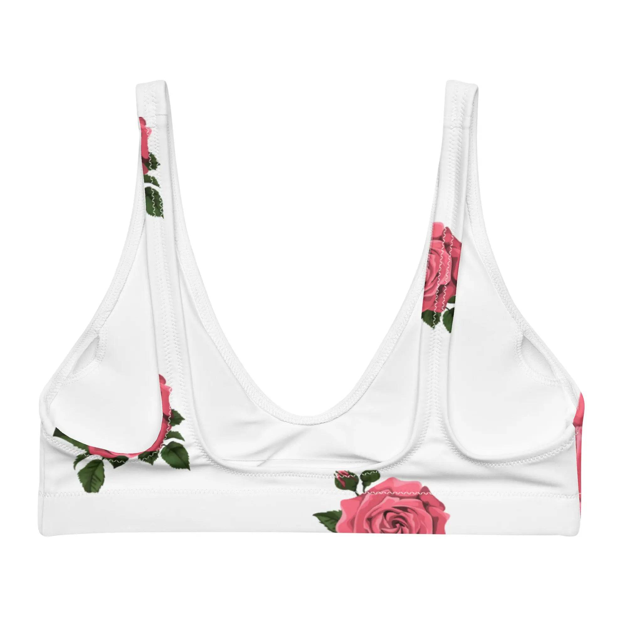 Recycled padded bikini top - American Royalty US