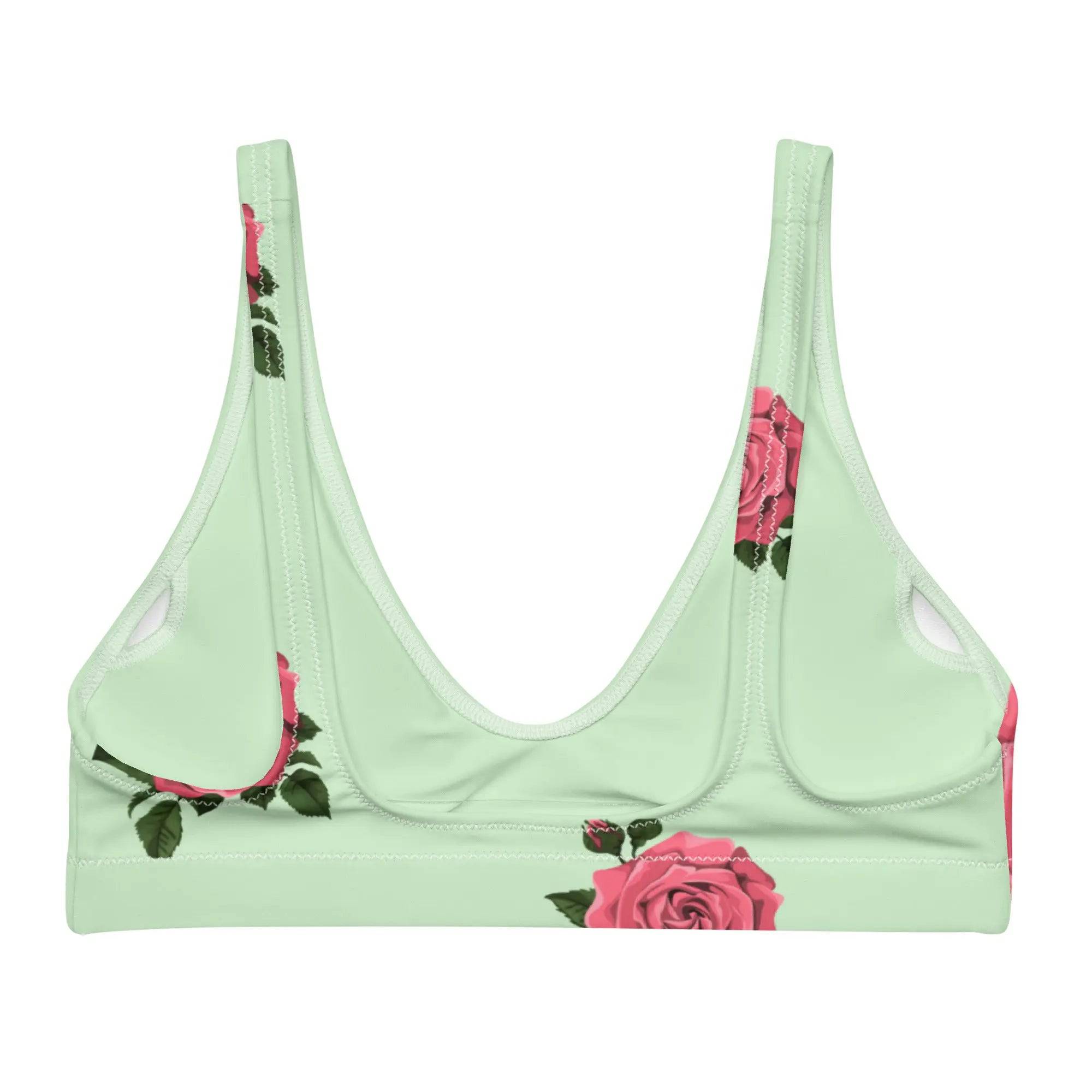 Recycled Padded Bikini Top - American Royalty US