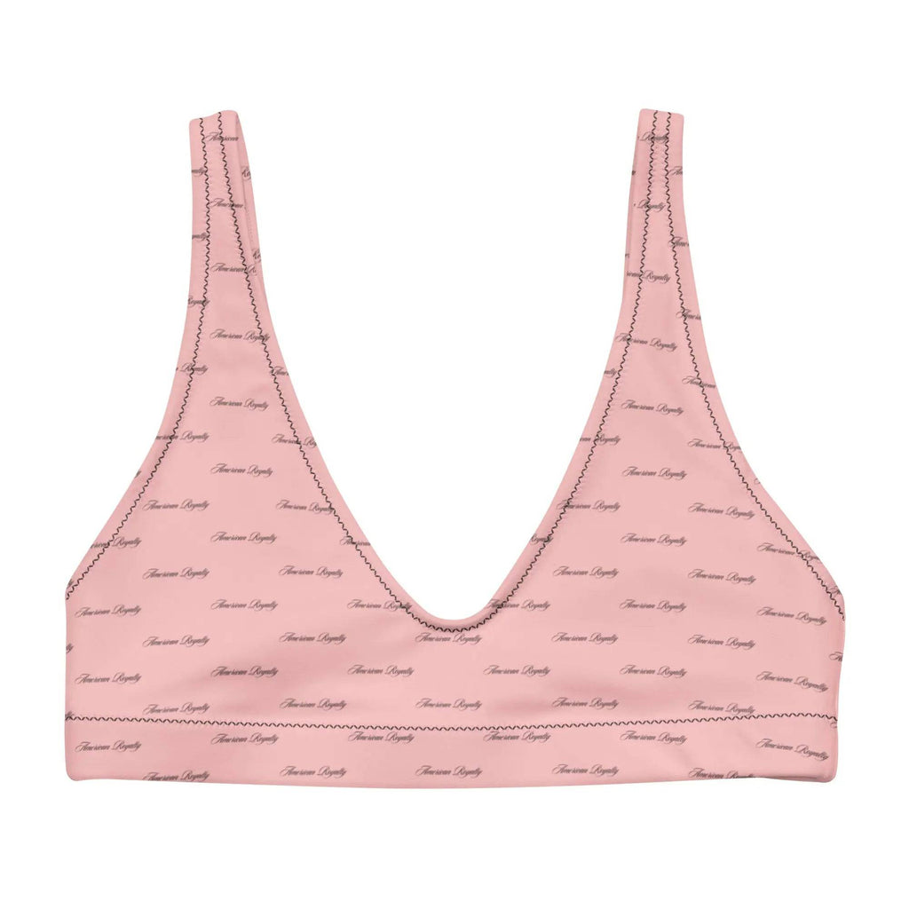 Recycled padded bikini top - American Royalty US