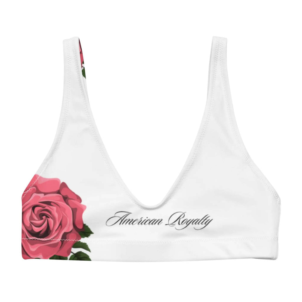 Recycled padded bikini top - American Royalty US