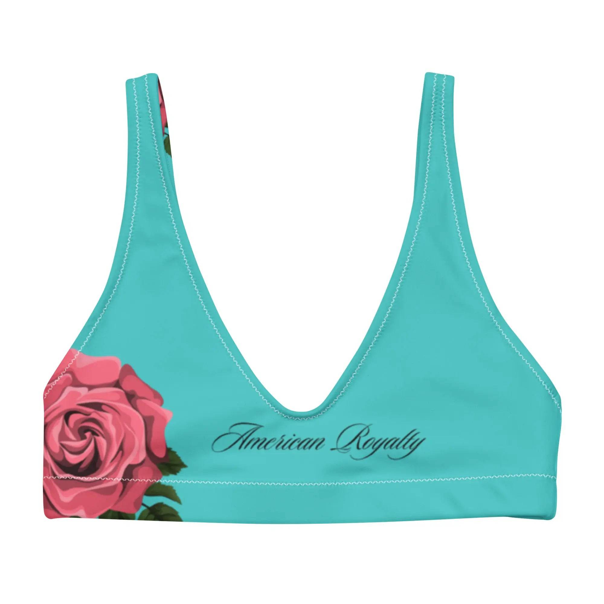 Recycled Padded Bikini Top - American Royalty US