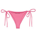 All-over print recycled string bikini bottom - American Royalty US