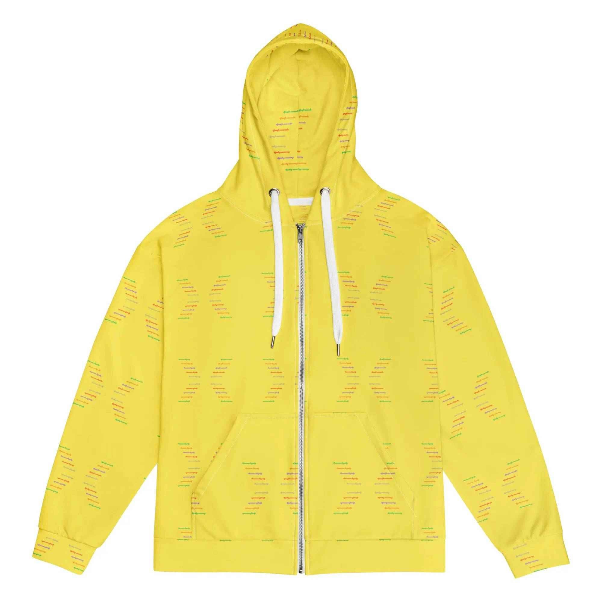 Unisex zip hoodie