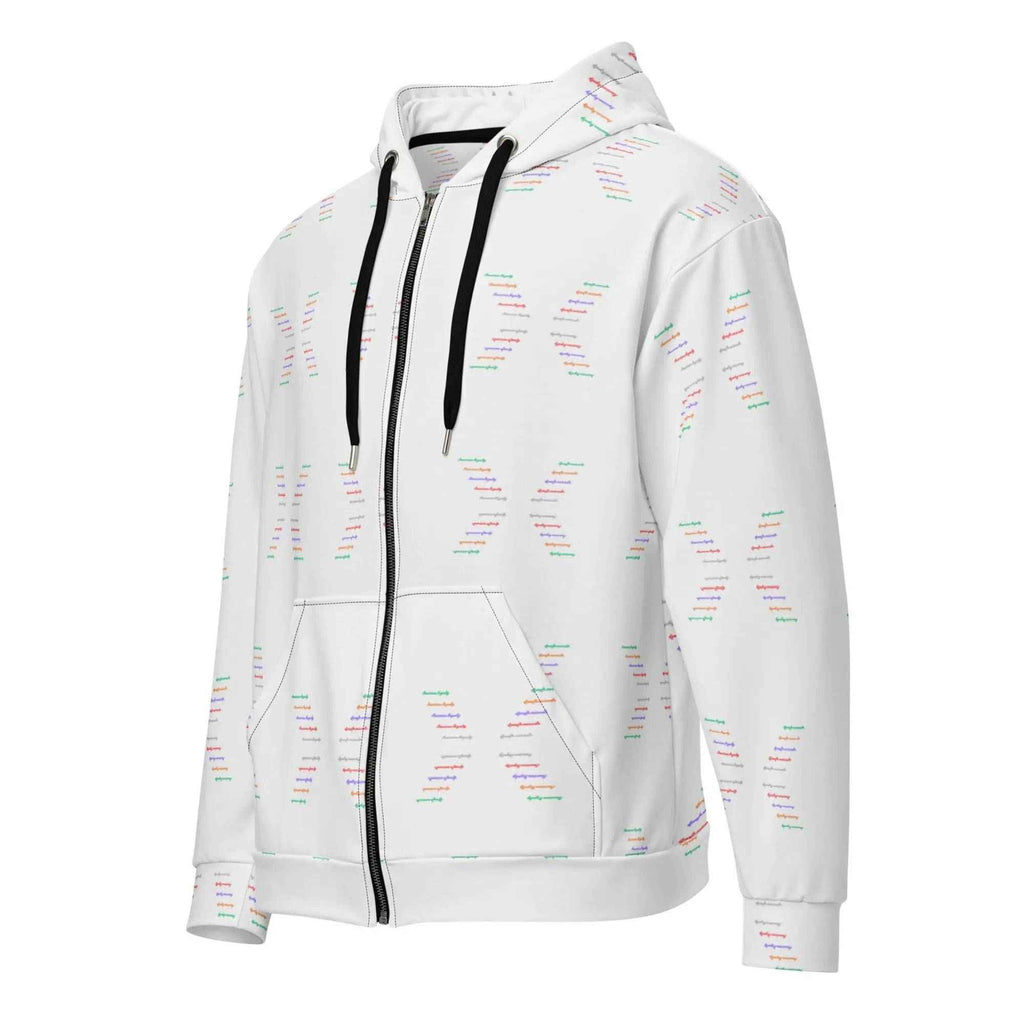 Unisex zip hoodie
