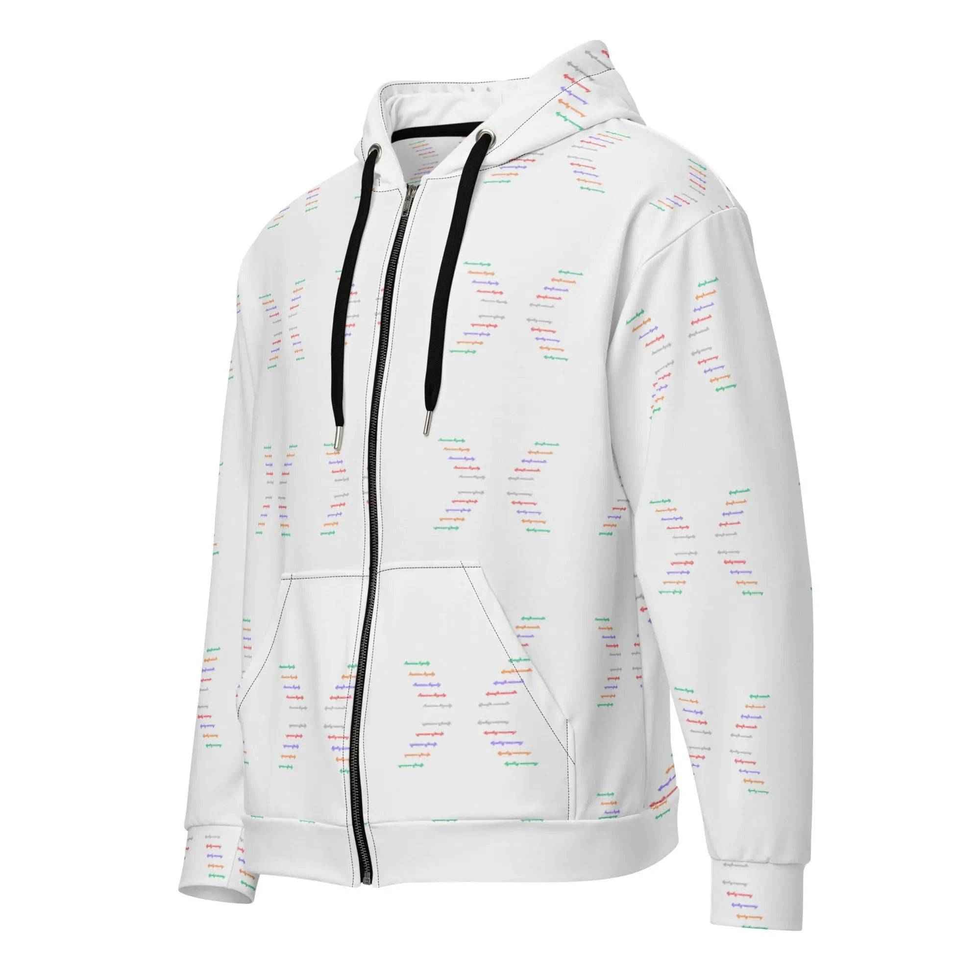 Unisex zip hoodie